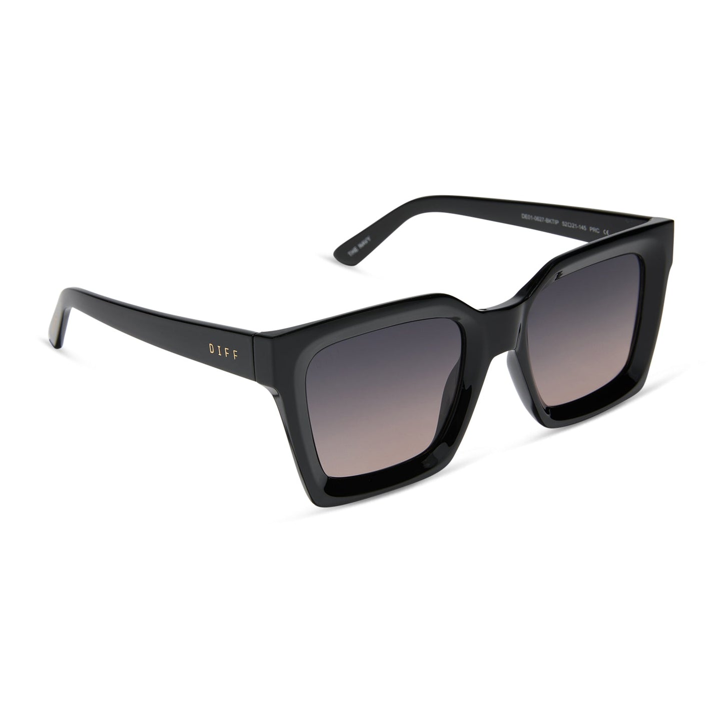 MADI NELSON - THE NAVY + BLACK + TWILIGHT GRADIENT + POLARIZED SUNGLASSES