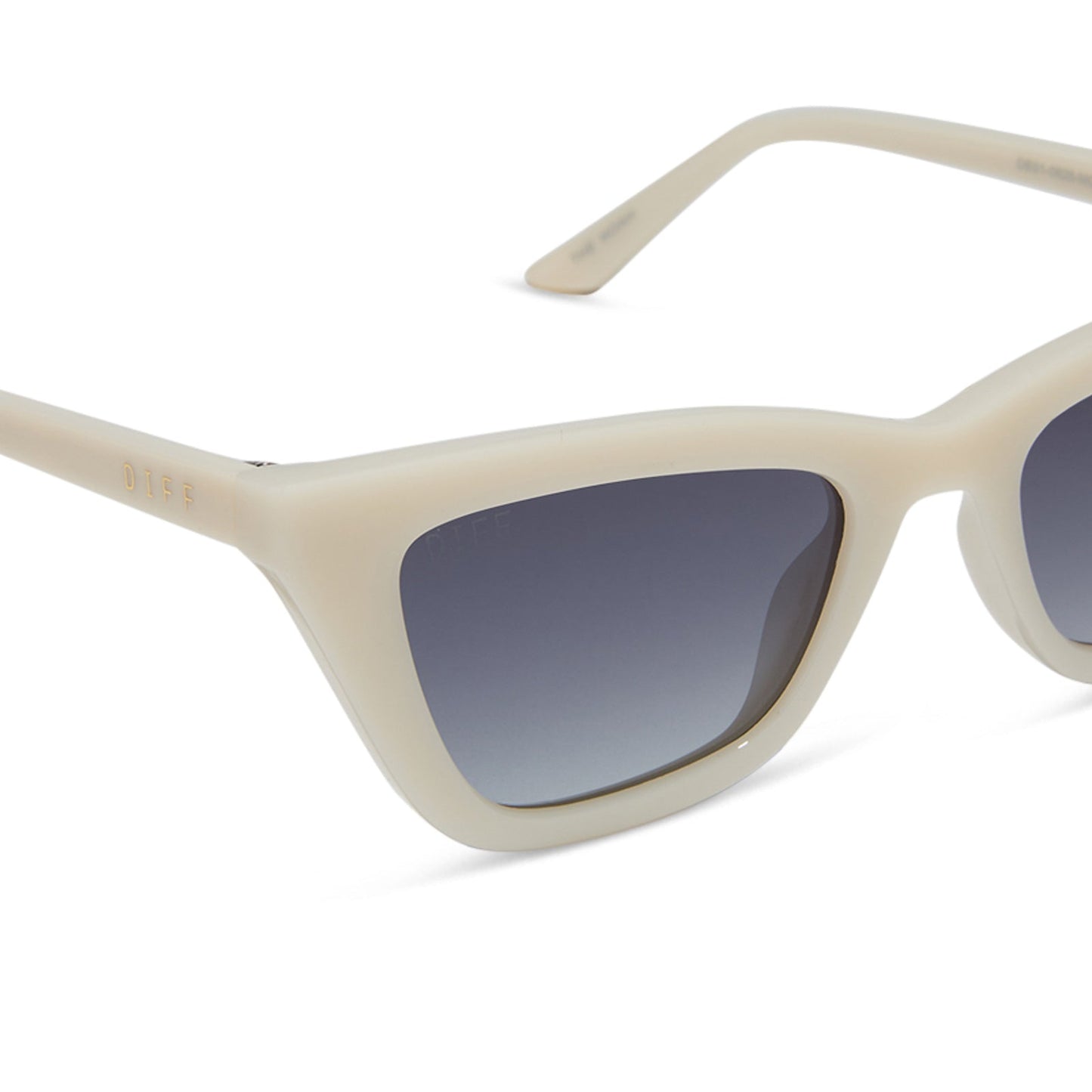 MADI NELSON - THE NOAH + MERINGUE + GREY GRADIENT + POLARIZED SUNGLASSES