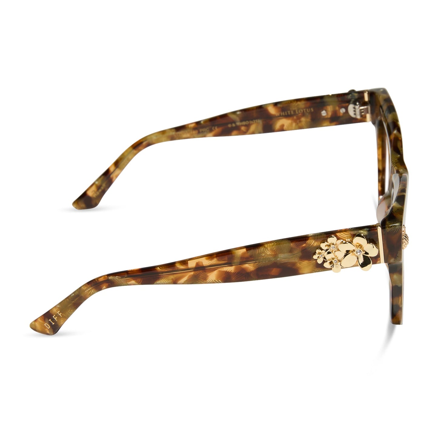 THE WHITE LOTUS - HAWAII + COCONUT PALM TORTOISE + PRESCRIPTION GLASSES