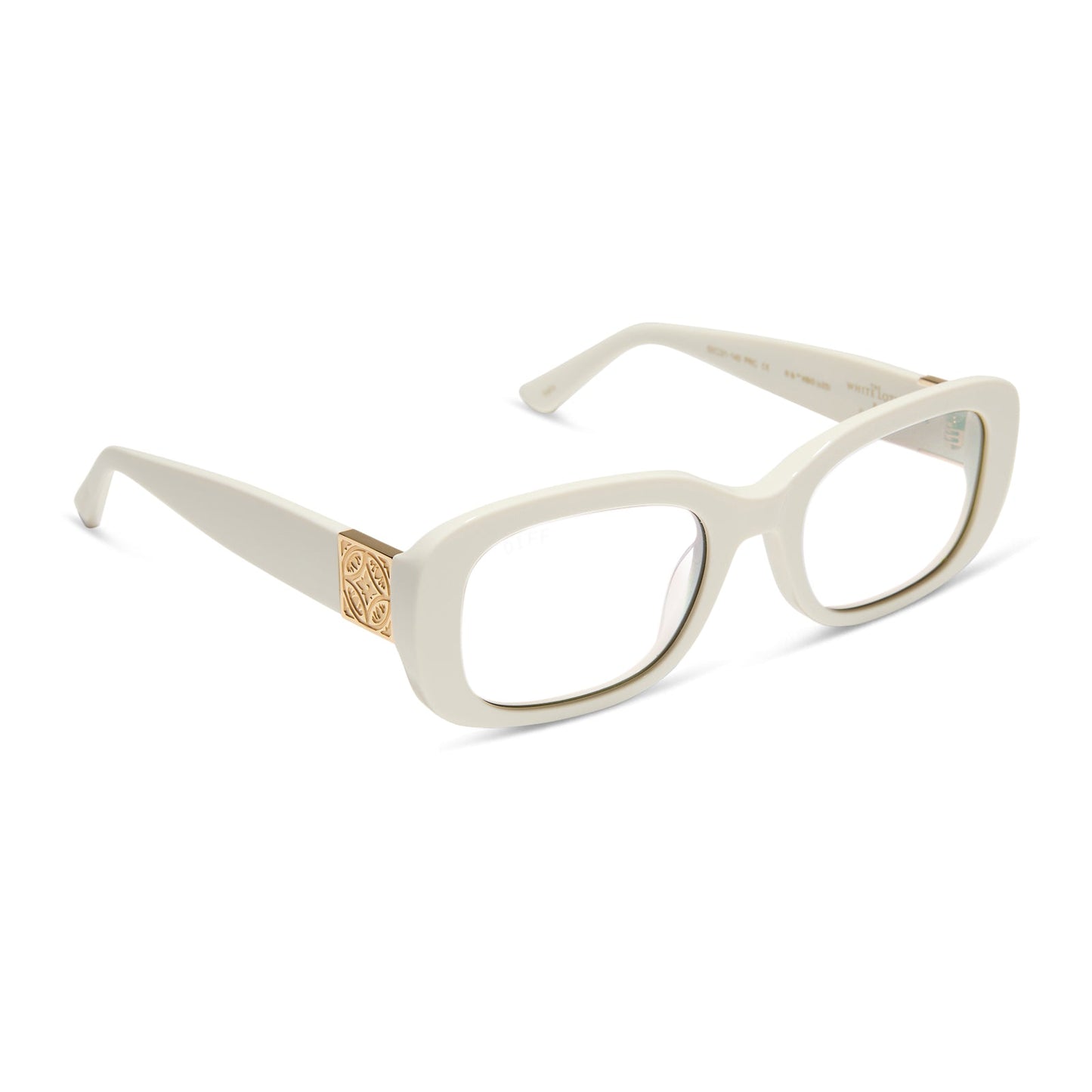 THE WHITE LOTUS - ITALY + WHITE IVORY + PRESCRIPTION GLASSES