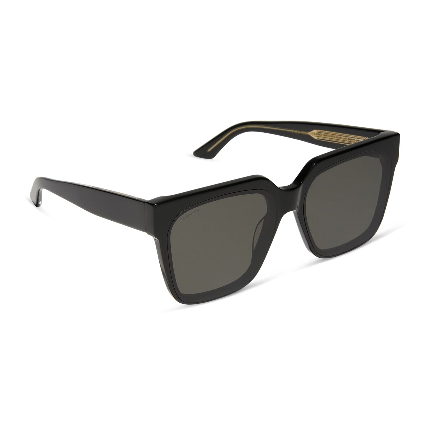 THEA - BLACK + GREY SUNGLASSES