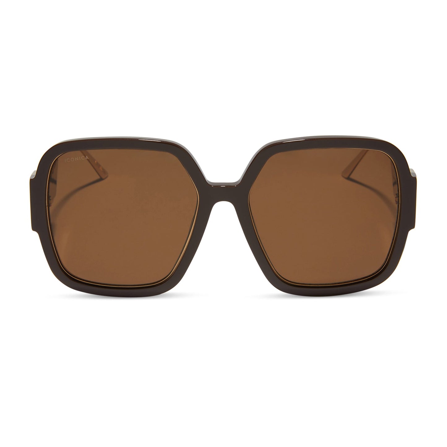 TINA II - TRUFFLE + TRUFFLE + POLARIZED SUNGLASSES