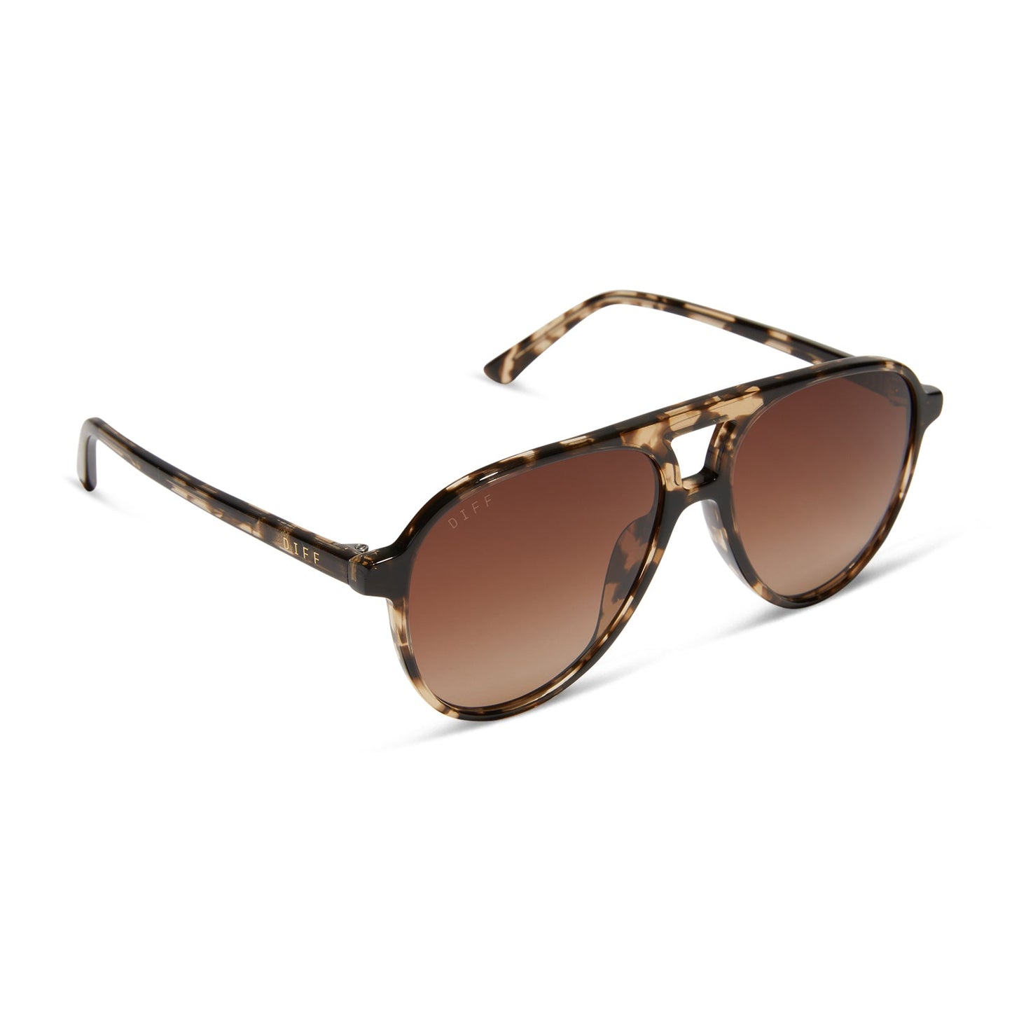 TOSCA II - ESPRESSO TORTOISE + BROWN GRADIENT + POLARIZED SUNGLASSES