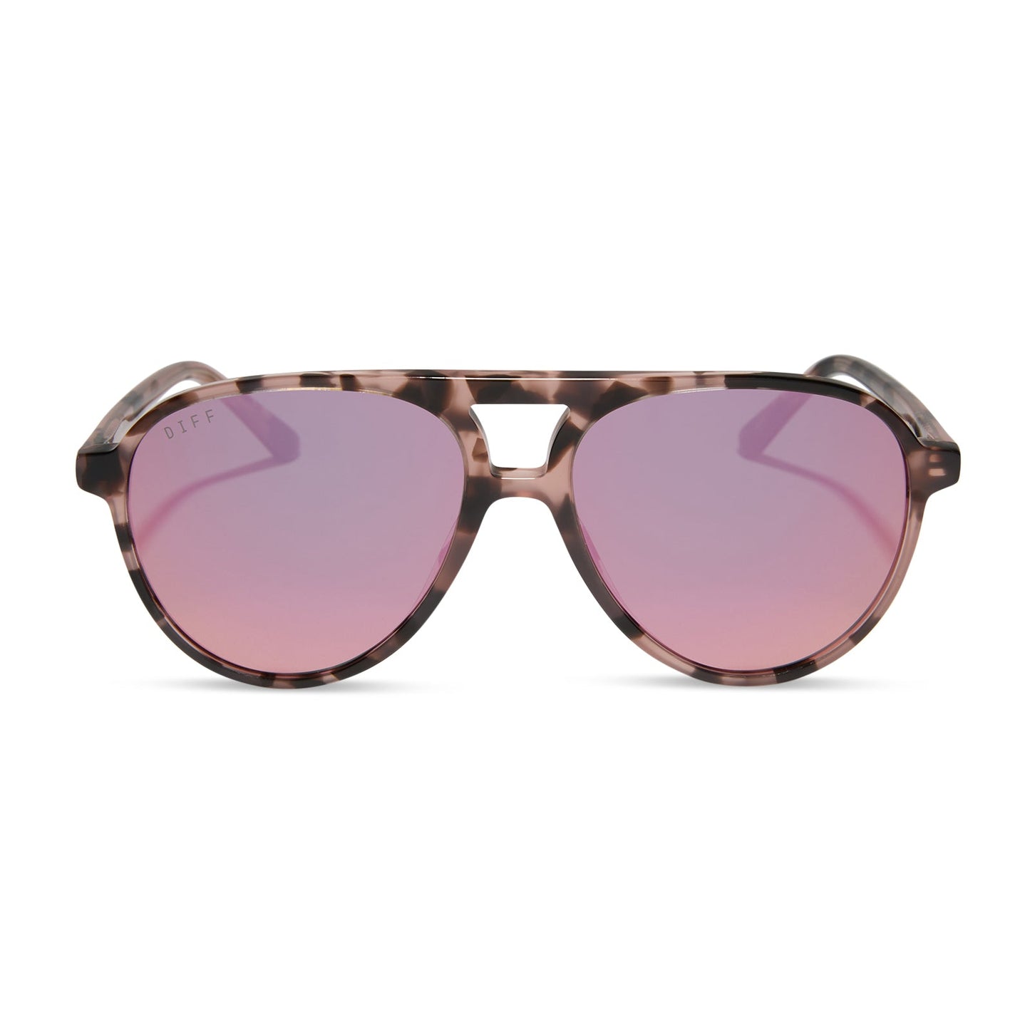 TOSCA II - HIMALAYAN TORTOISE + TAUPE MIRROR SUNGLASSES