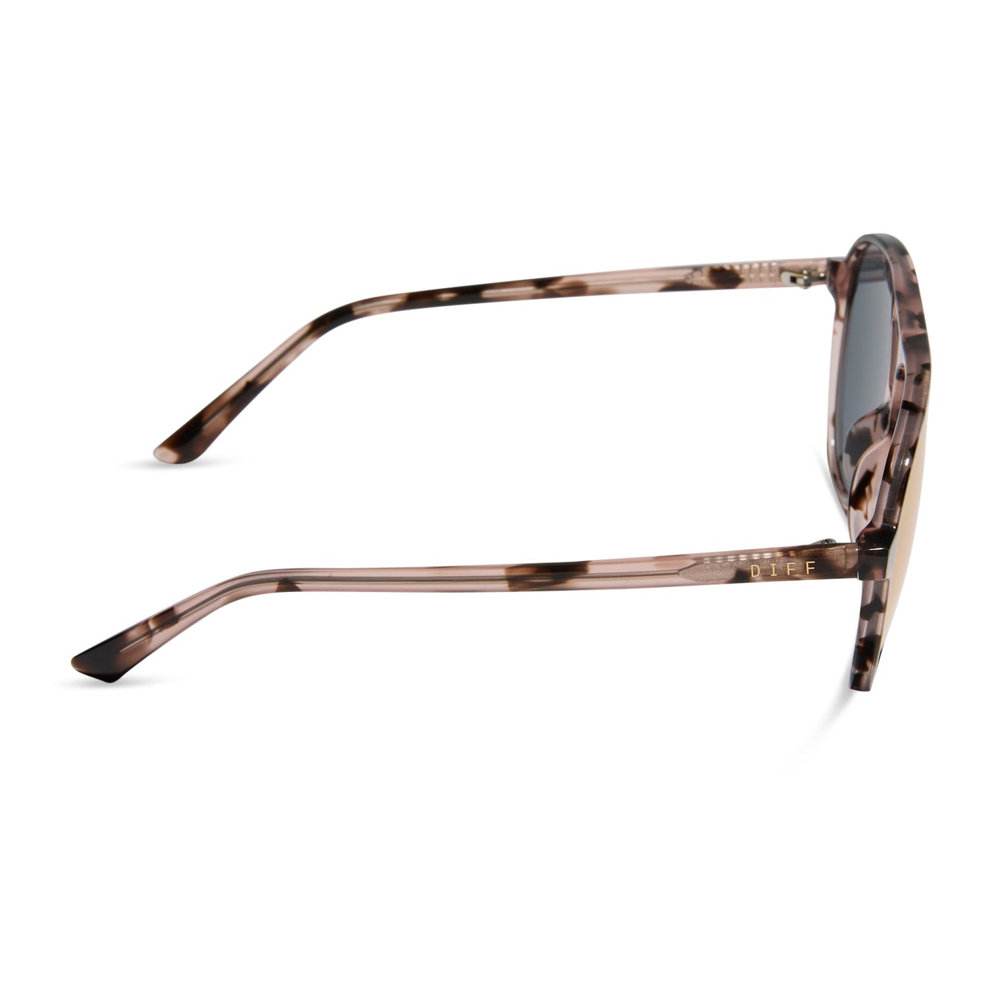 TOSCA II - HIMALAYAN TORTOISE + TAUPE MIRROR SUNGLASSES