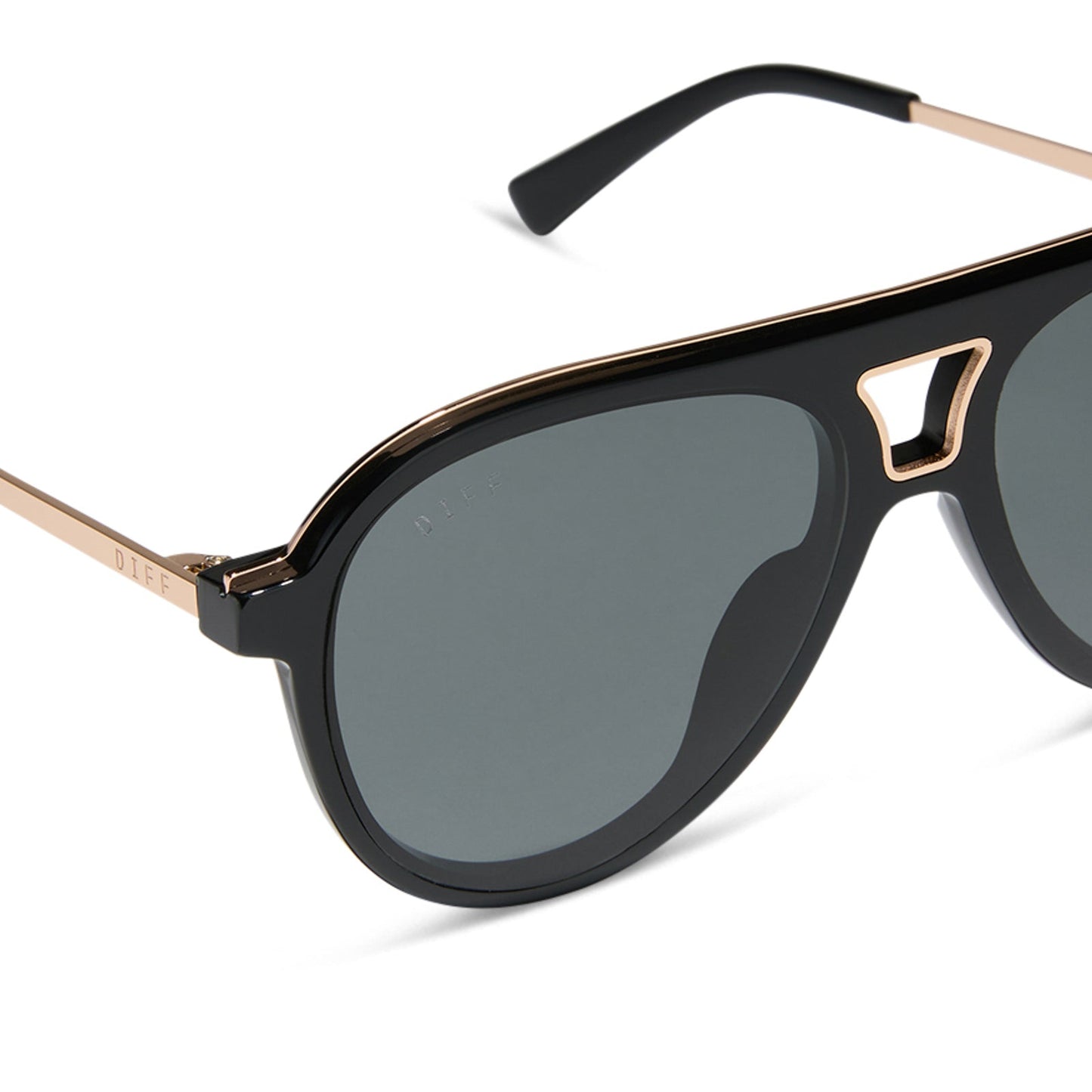 TOSCA III - BLACK + GREY + POLARIZED SUNGLASSES