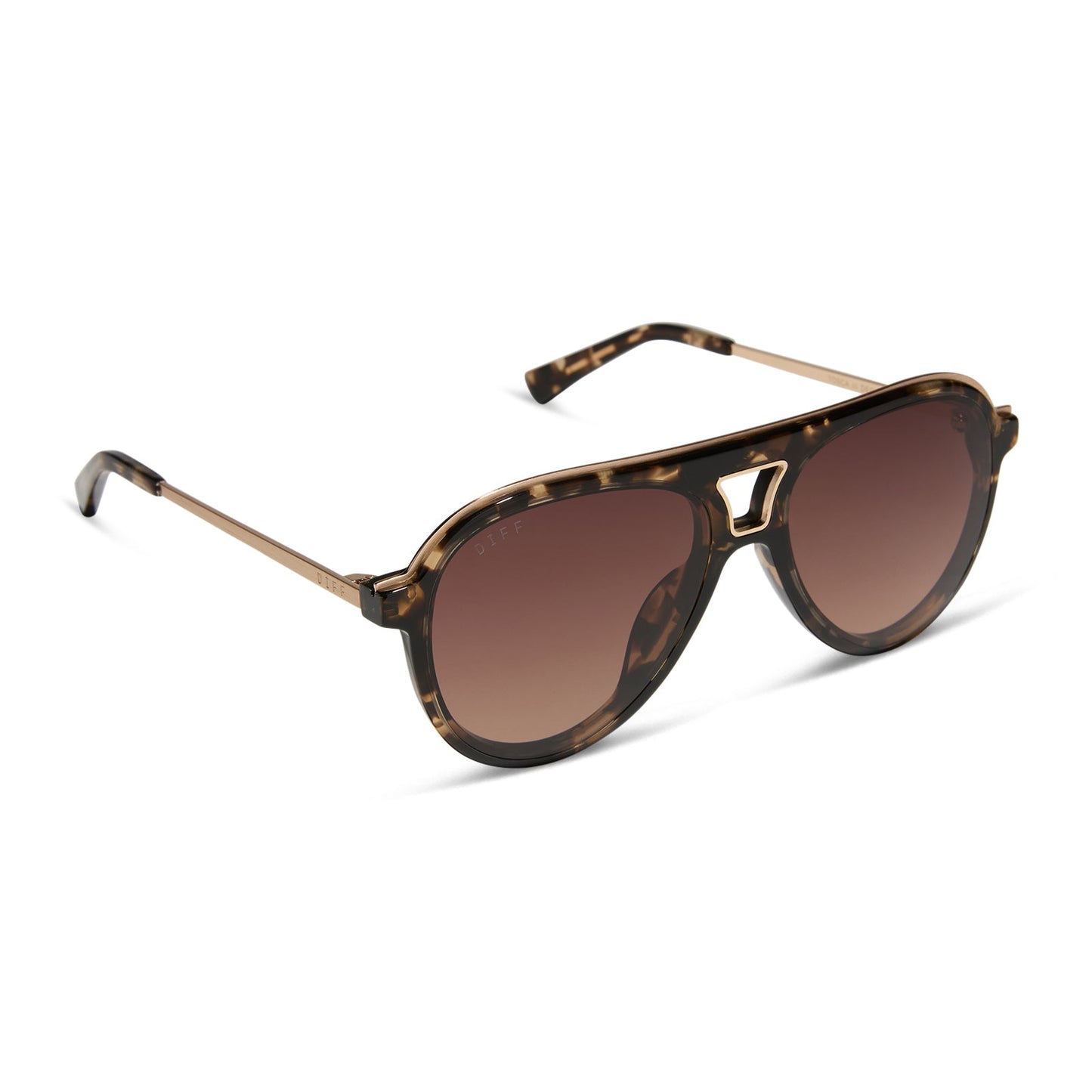 TOSCA III - ESPRESSO TORTOISE + BROWN GRADIENT + POLARIZED SUNGLASSES