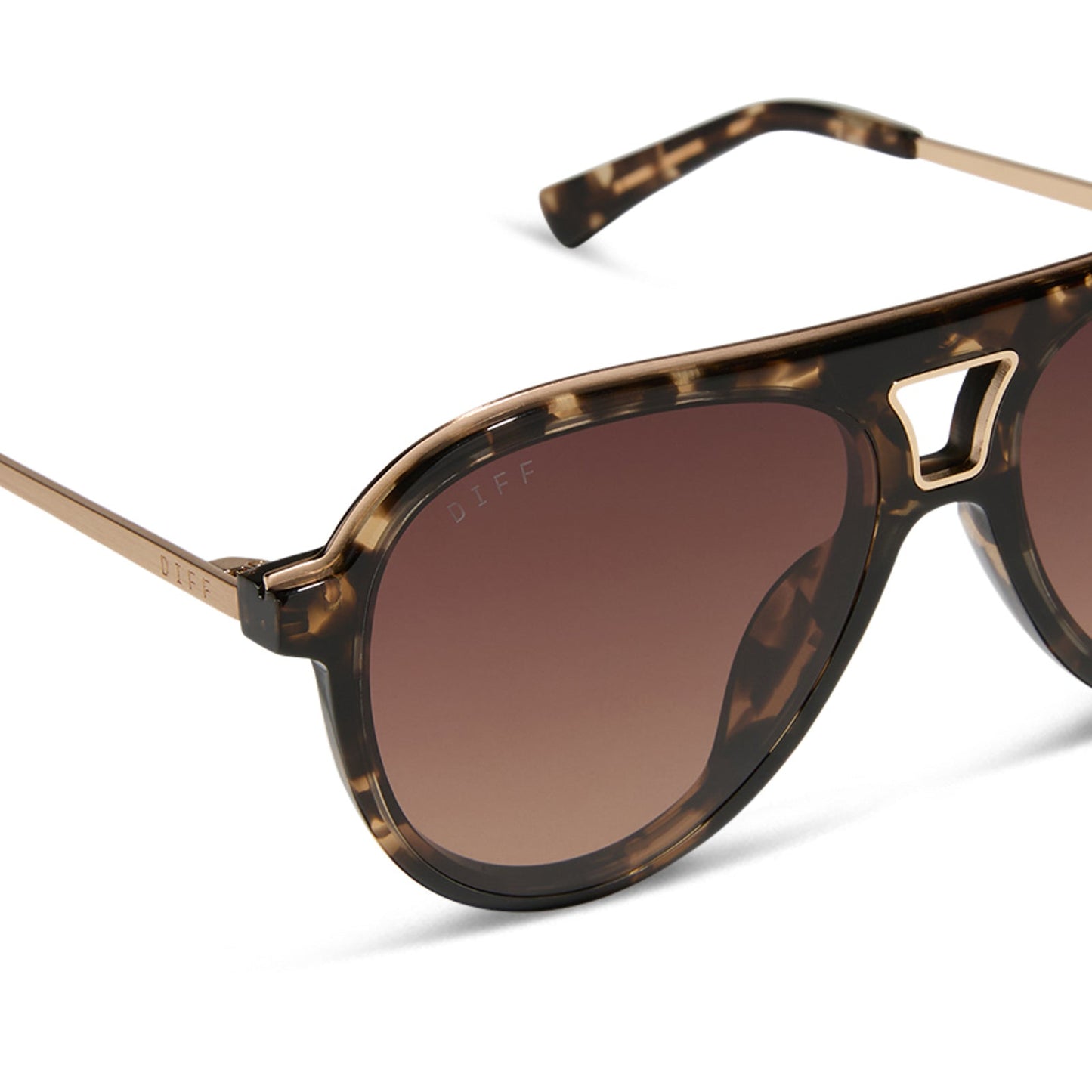 TOSCA III - ESPRESSO TORTOISE + BROWN GRADIENT + POLARIZED SUNGLASSES