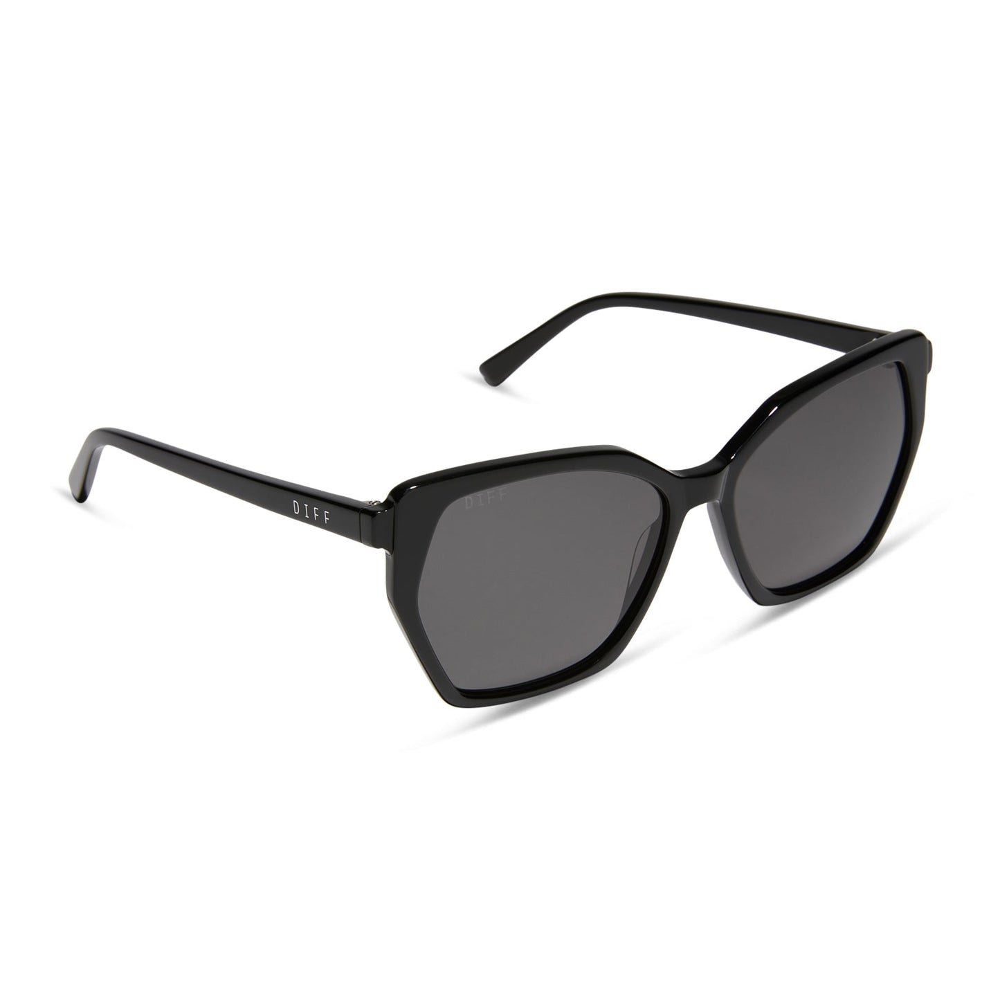 VERA - BLACK + GREY SUNGLASSES