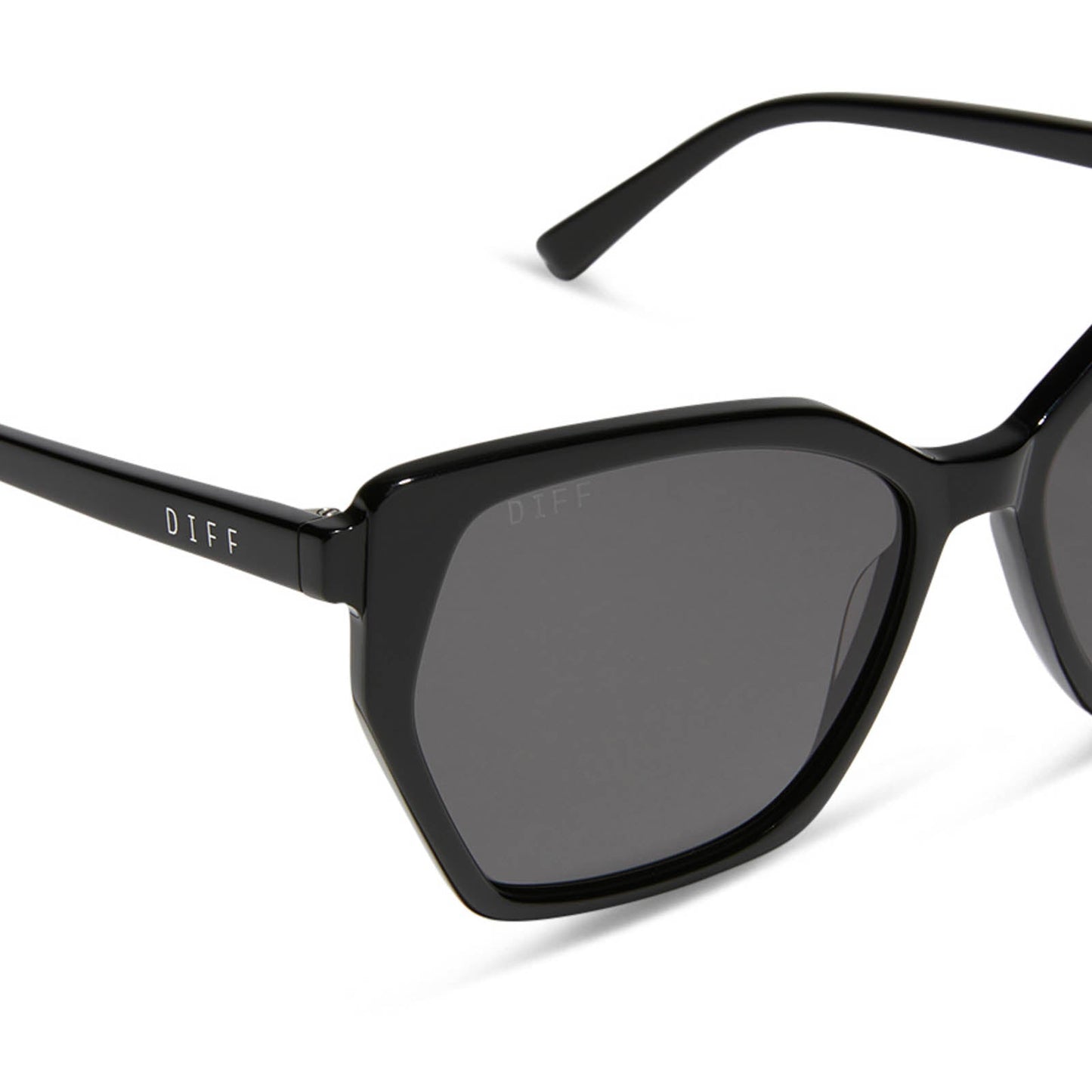 VERA - BLACK + GREY SUNGLASSES