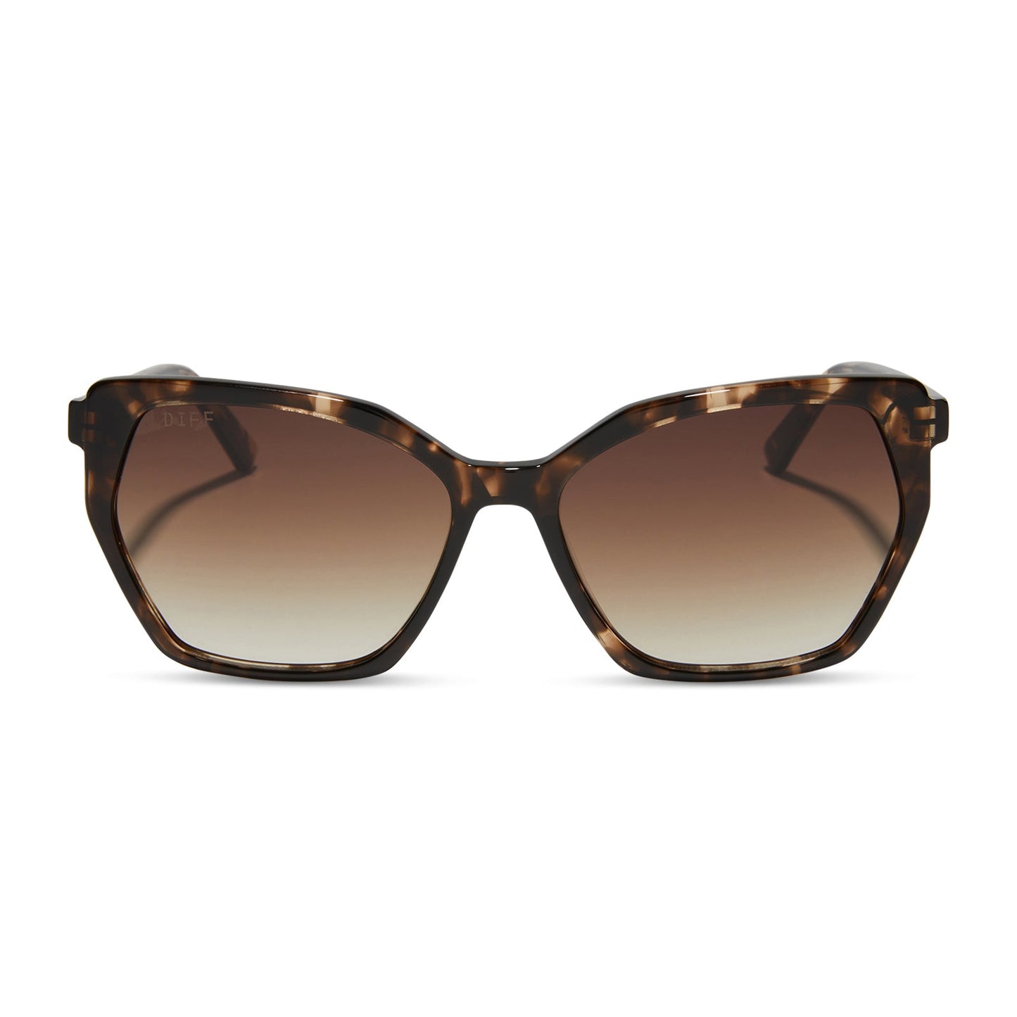 VERA - ESPRESSO TORTOISE + BROWN GRADIENT + POLARIZED SUNGLASSES