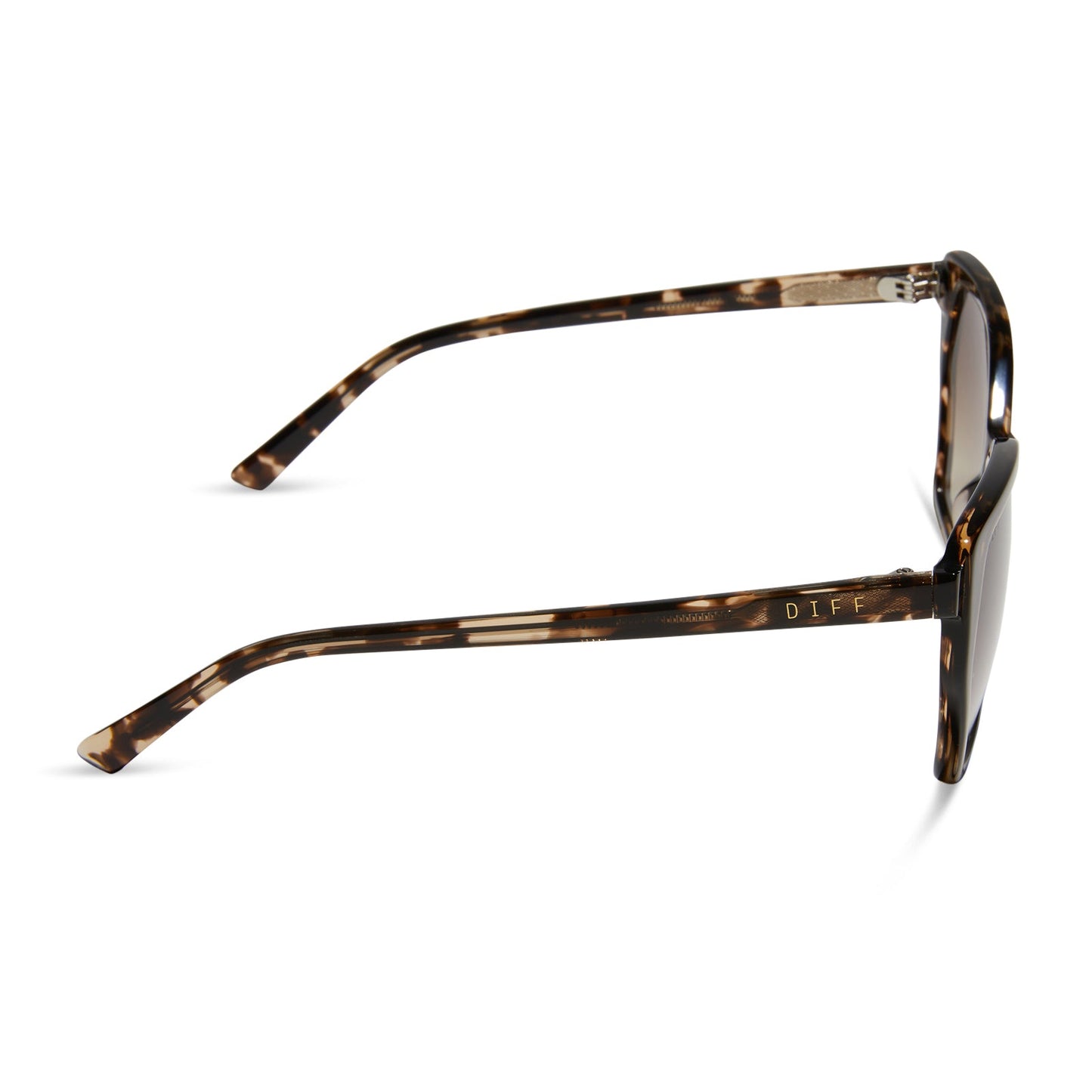 VERA - ESPRESSO TORTOISE + BROWN GRADIENT + POLARIZED SUNGLASSES