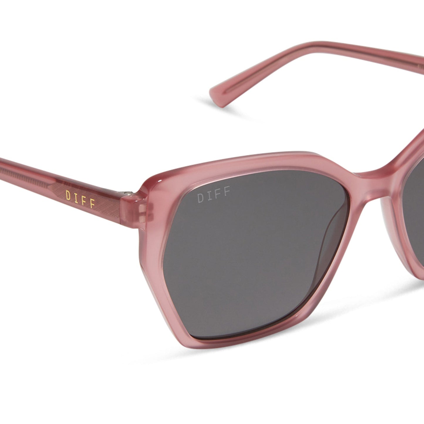 VERA - GUAVA + GREY SUNGLASSES