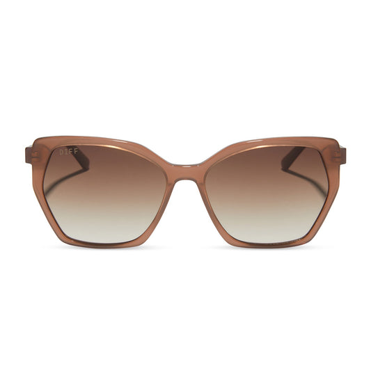 VERA - MACCHIATO + BROWN GRADIENT + POLARIZED SUNGLASSES