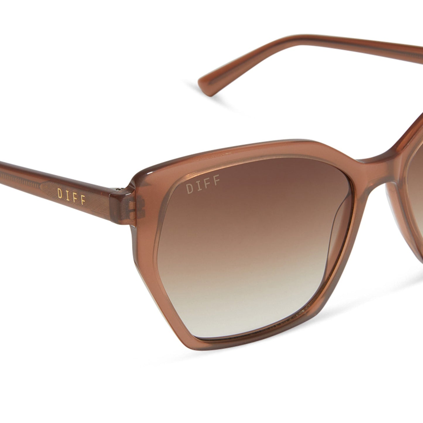 VERA - MACCHIATO + BROWN GRADIENT + POLARIZED SUNGLASSES