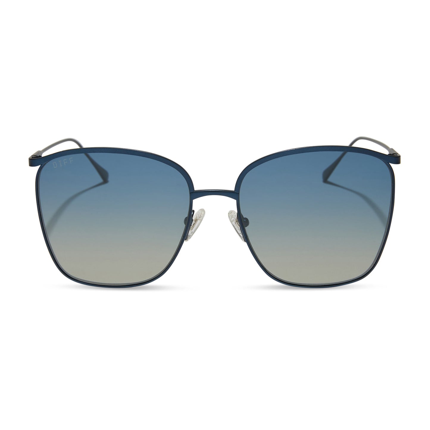 VITTORIA - DEEP NAVY METAL + AEGEAN BLUE FLASH + POLARIZED SUNGLASSES