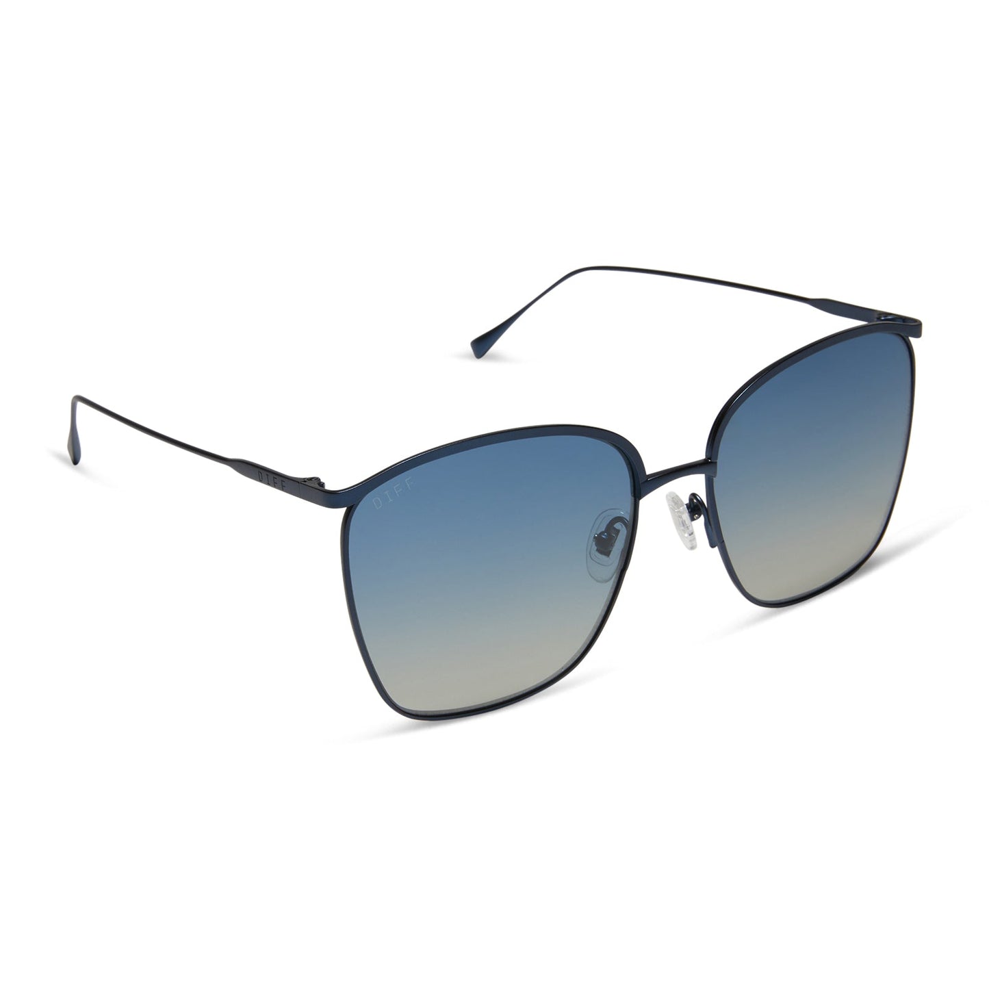 VITTORIA - DEEP NAVY METAL + AEGEAN BLUE FLASH + POLARIZED SUNGLASSES