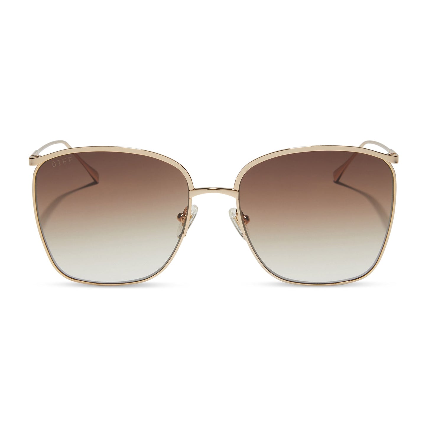 VITTORIA - GOLD + BROWN GRADIENT + POLARIZED SUNGLASSES