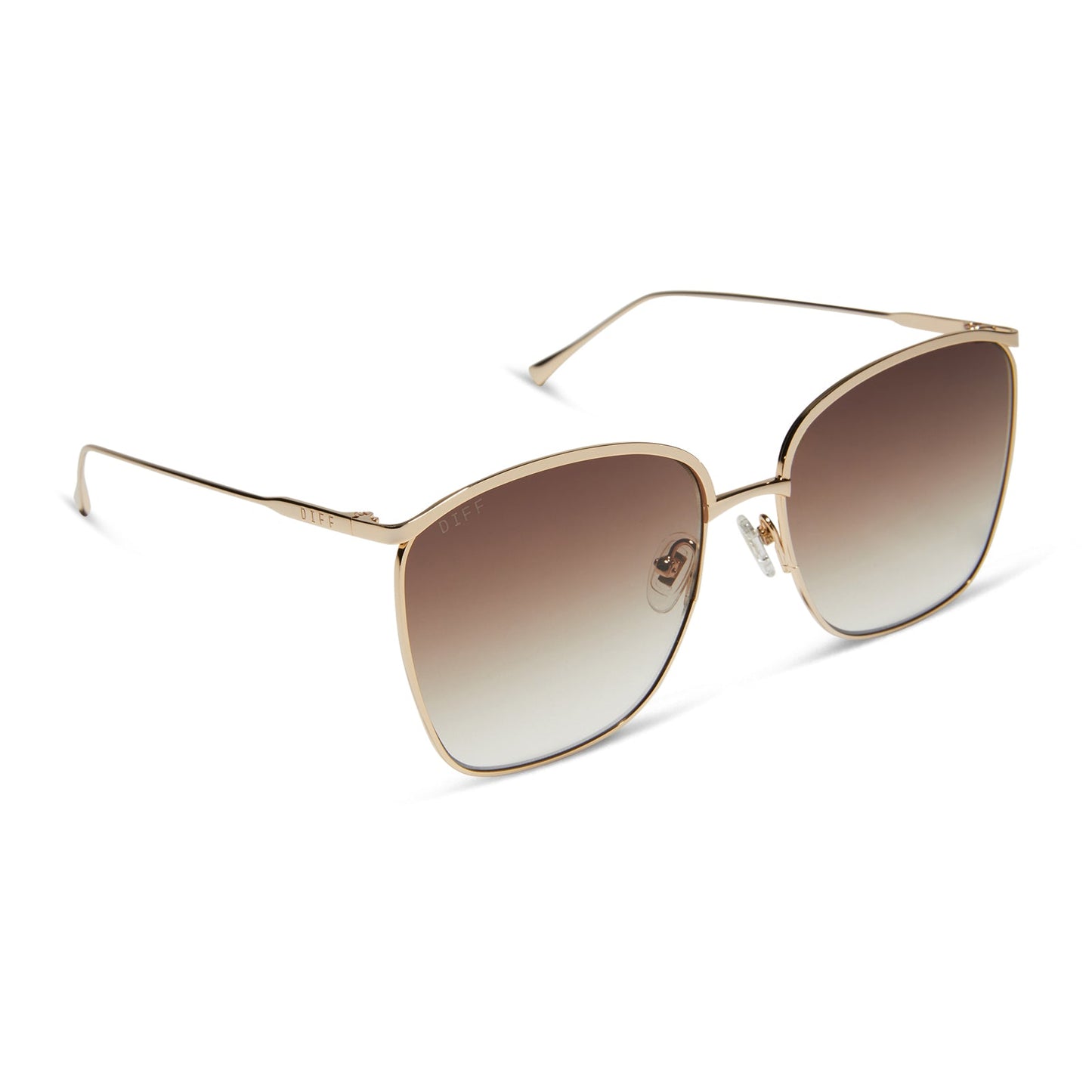 VITTORIA - GOLD + BROWN GRADIENT + POLARIZED SUNGLASSES