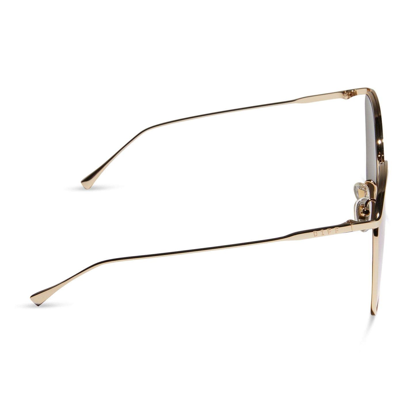 VITTORIA - GOLD + PINK RUSH MIRROR SUNGLASSES