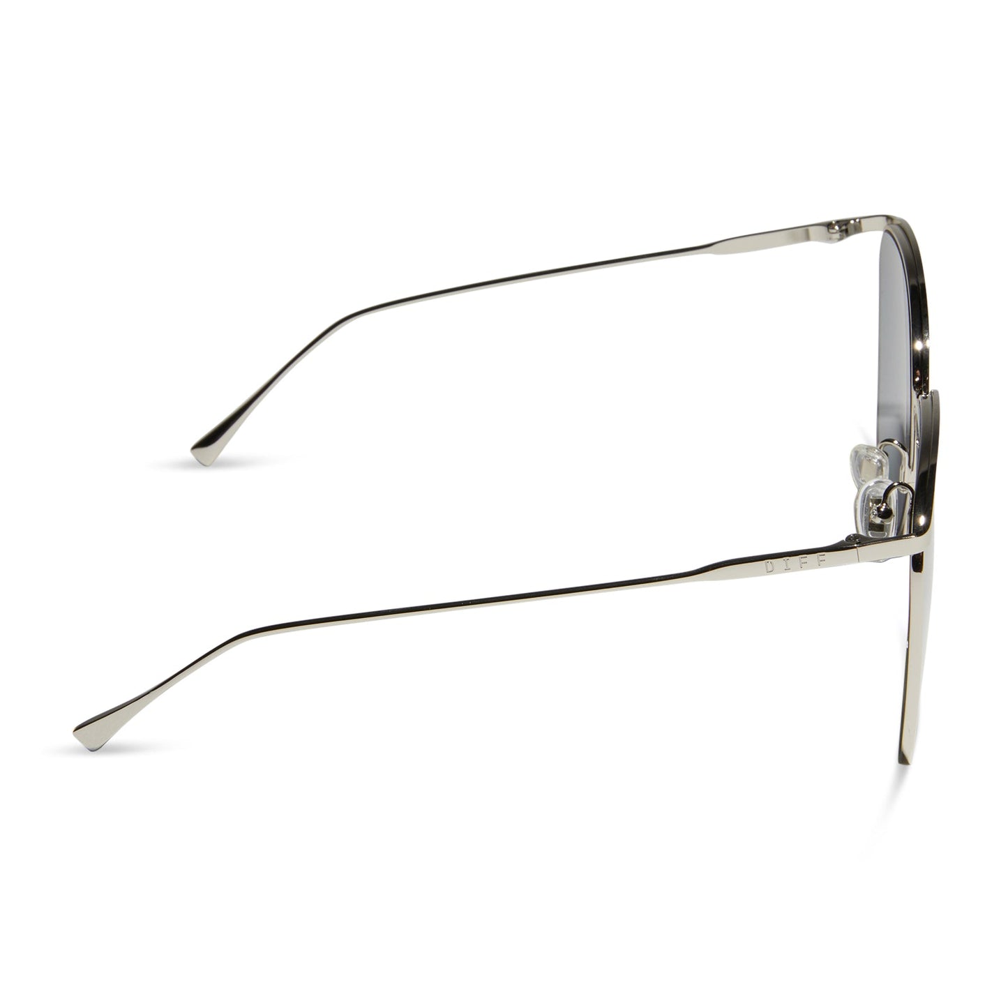 VITTORIA - SILVER + SILVER MIRROR SUNGLASSES