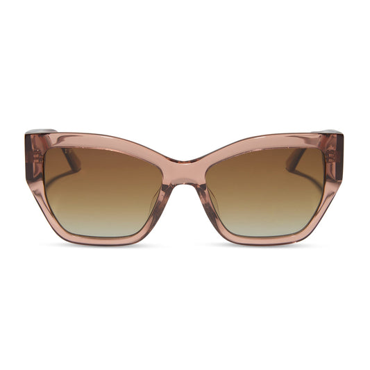 VIVIENNE - CAFÉ OLE + BROWN GRADIENT + POLARIZED SUNGLASSES