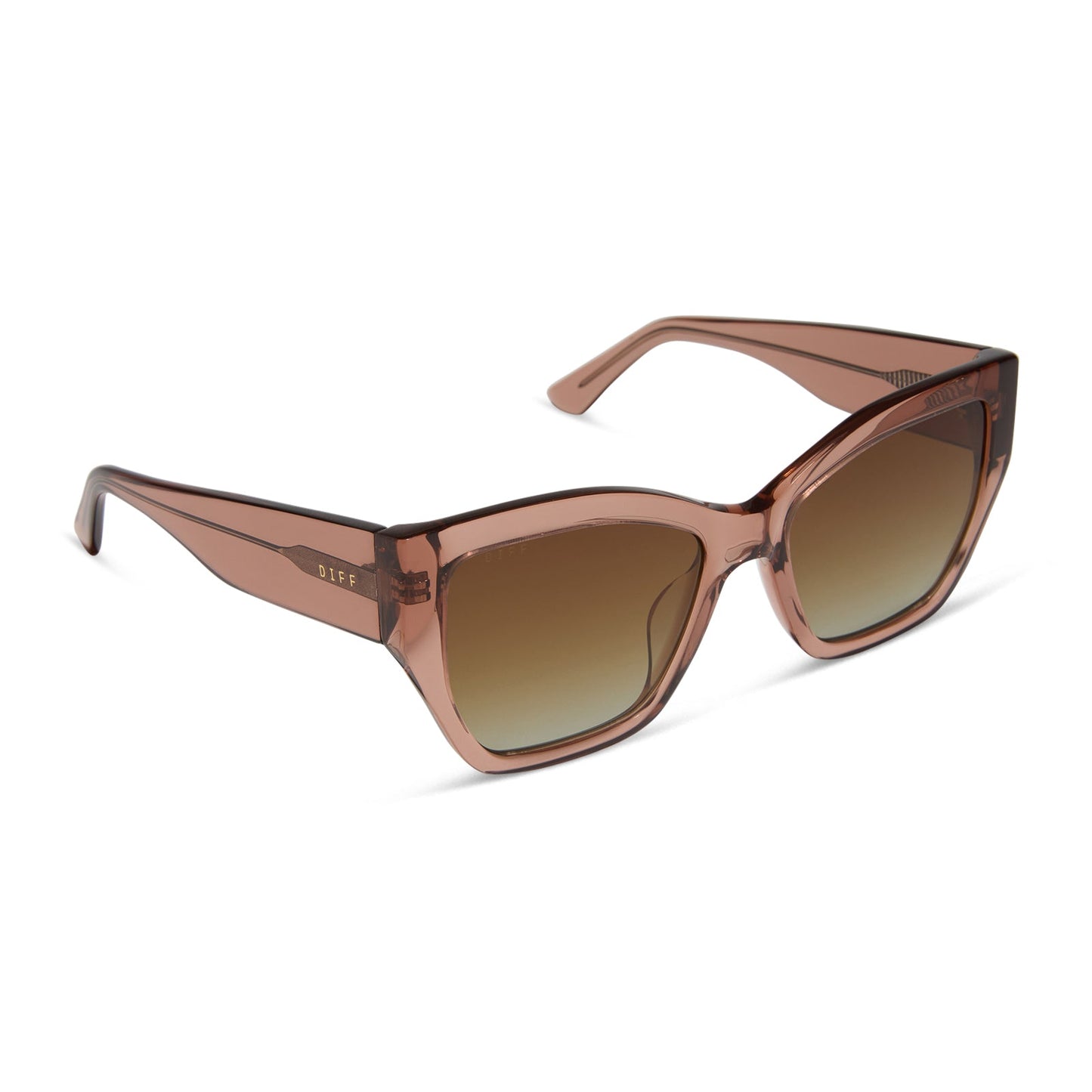 VIVIENNE - CAFÉ OLE + BROWN GRADIENT + POLARIZED SUNGLASSES