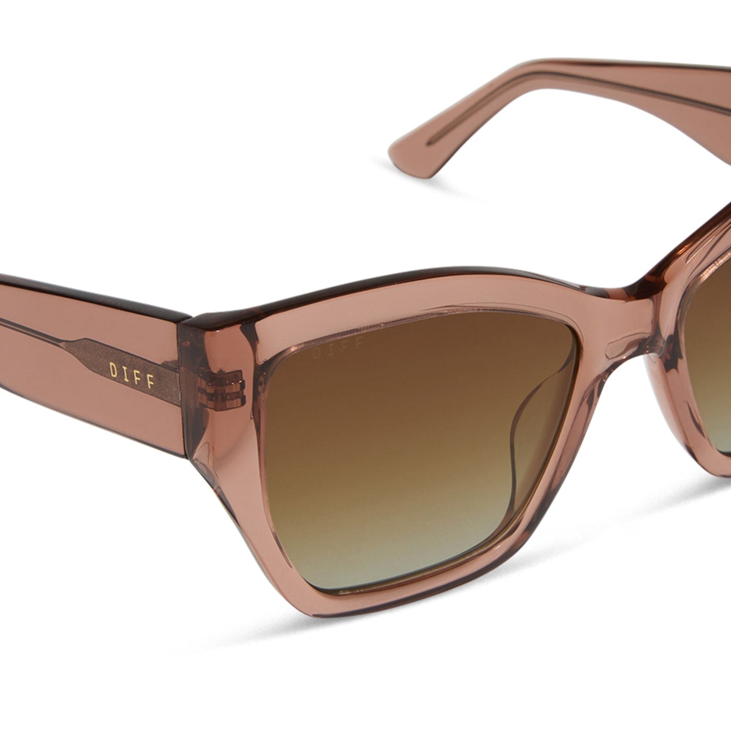 VIVIENNE - CAFÉ OLE + BROWN GRADIENT + POLARIZED SUNGLASSES