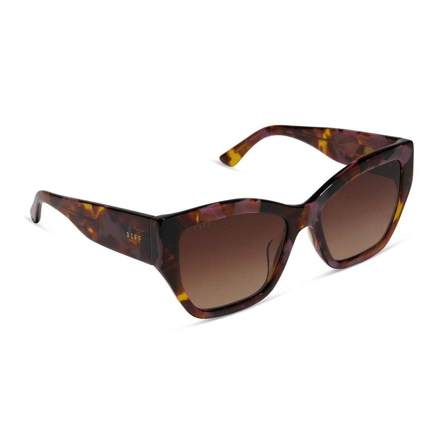 VIVIENNE - TORINO TORTOISE + BROWN GRADIENT SUNGLASSES