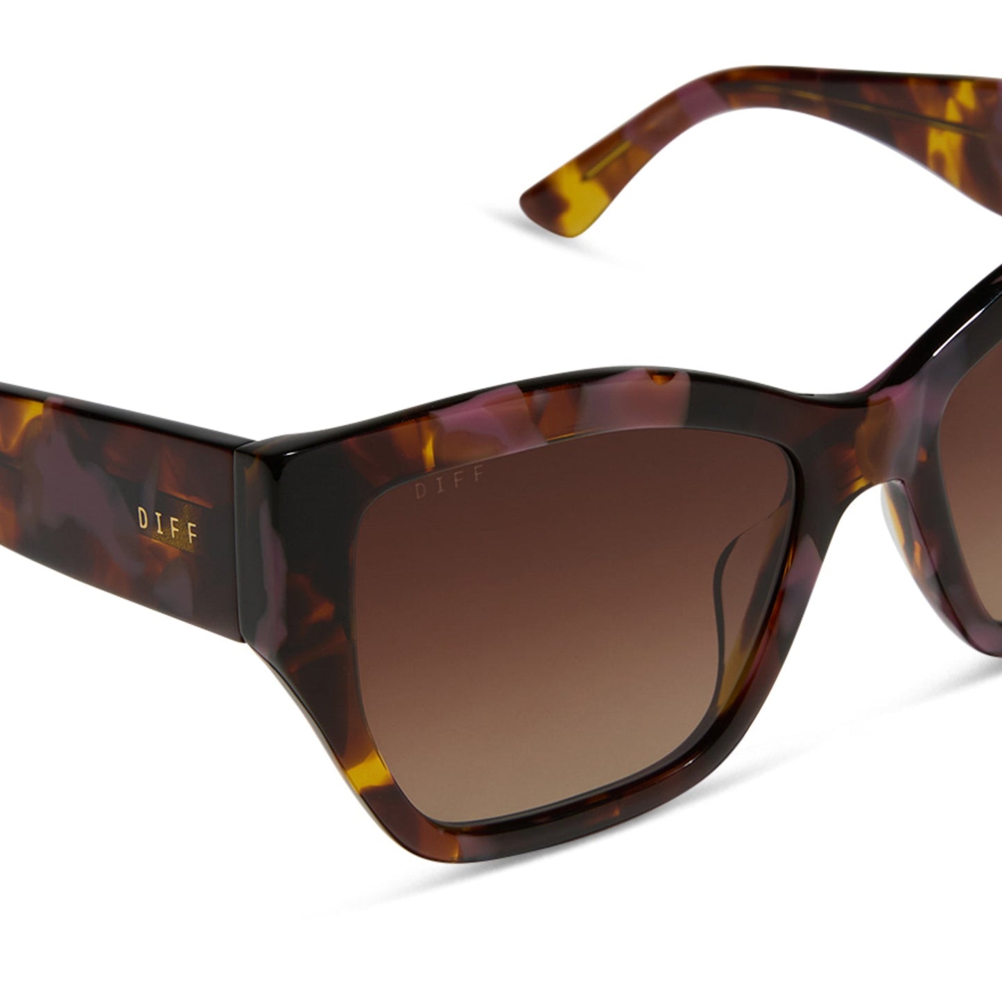 VIVIENNE - TORINO TORTOISE + BROWN GRADIENT SUNGLASSES