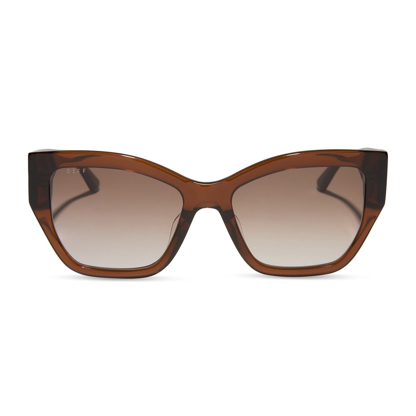 VIVIENNE - WHISKEY + BROWN GRADIENT + POLARIZED SUNGLASSES