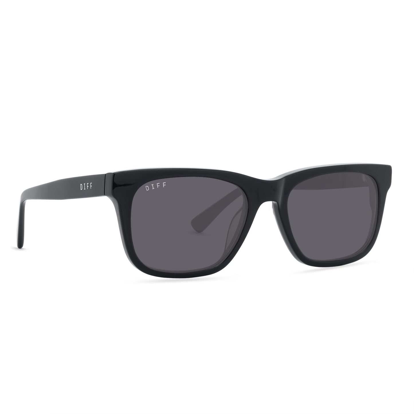 WESLEY - BLACK + GREY POLARIZED SUNGLASSES