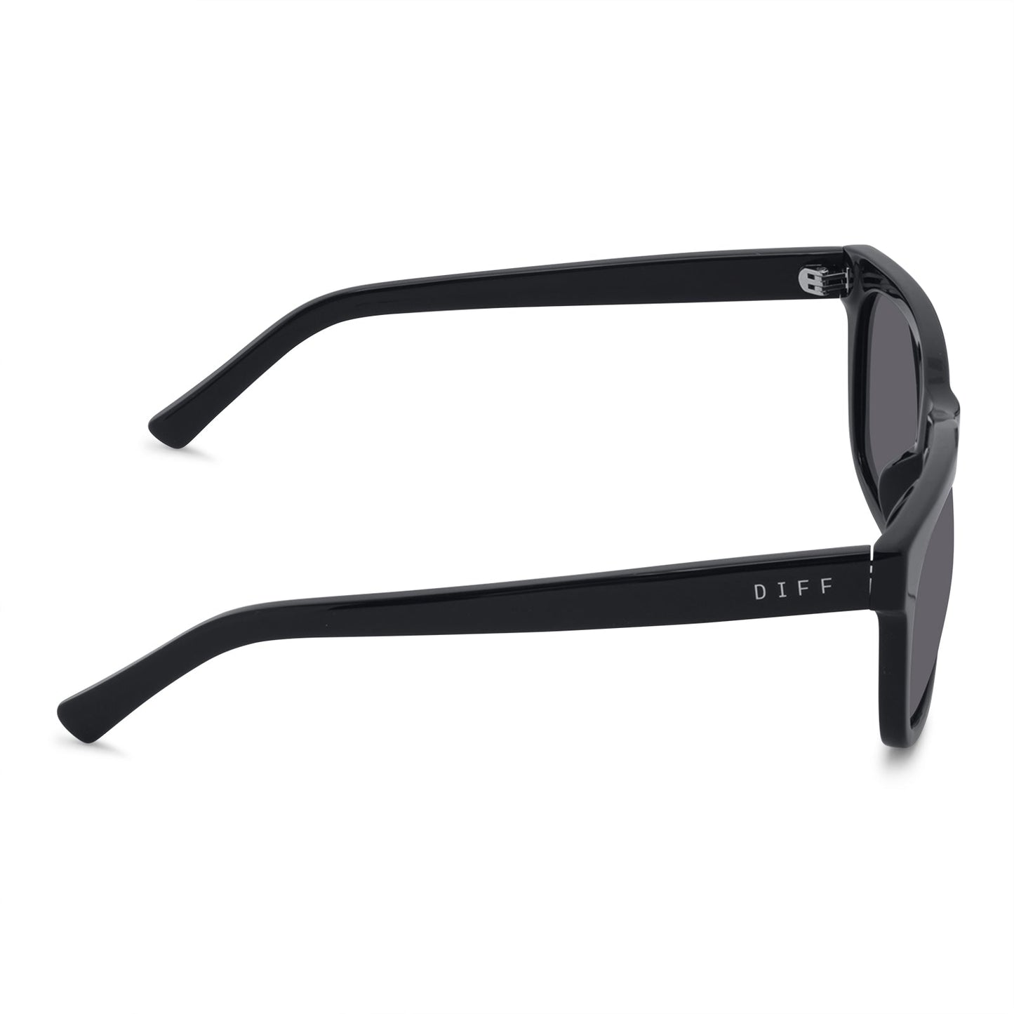 WESLEY - BLACK + GREY POLARIZED SUNGLASSES