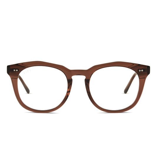 WESTON - DEEP AMBER + PRESCRIPTION GLASSES