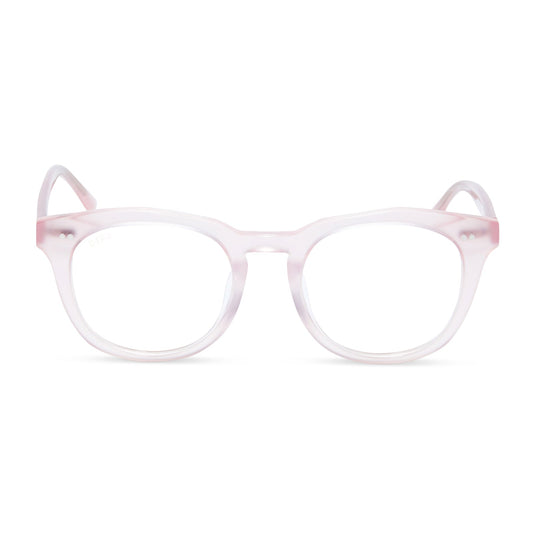 WESTON - ROSE TEA PINK + PRESCRIPTION GLASSES