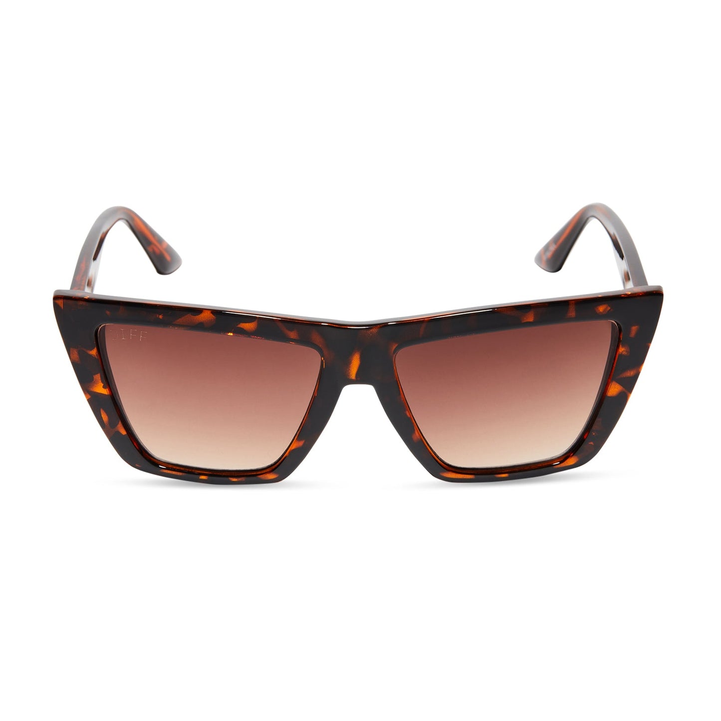 WINONA - DARK TORTOISE + BROWN GRADIENT SUNGLASSES