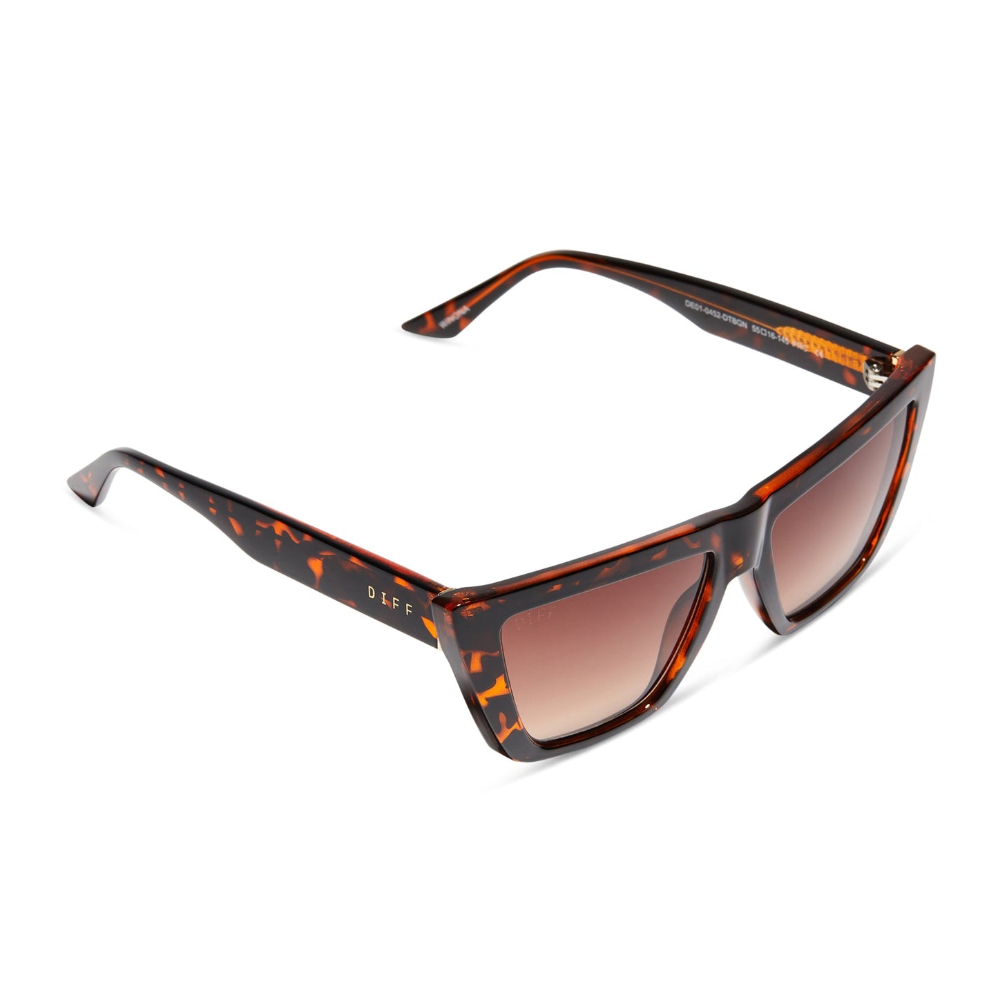 WINONA - DARK TORTOISE + BROWN GRADIENT SUNGLASSES