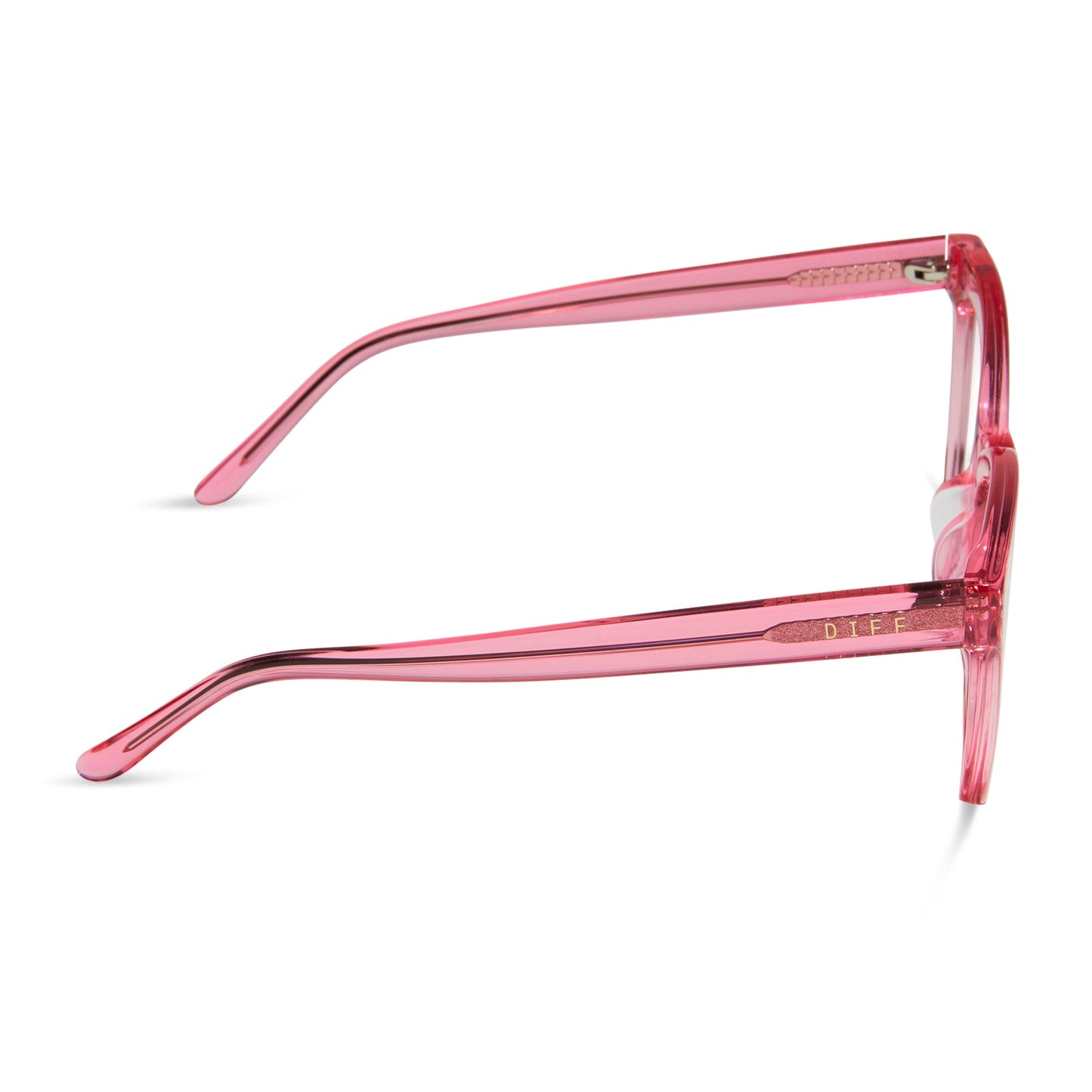 WINSTON - CANDY PINK CRYSTAL + PRESCRIPTION GLASSES