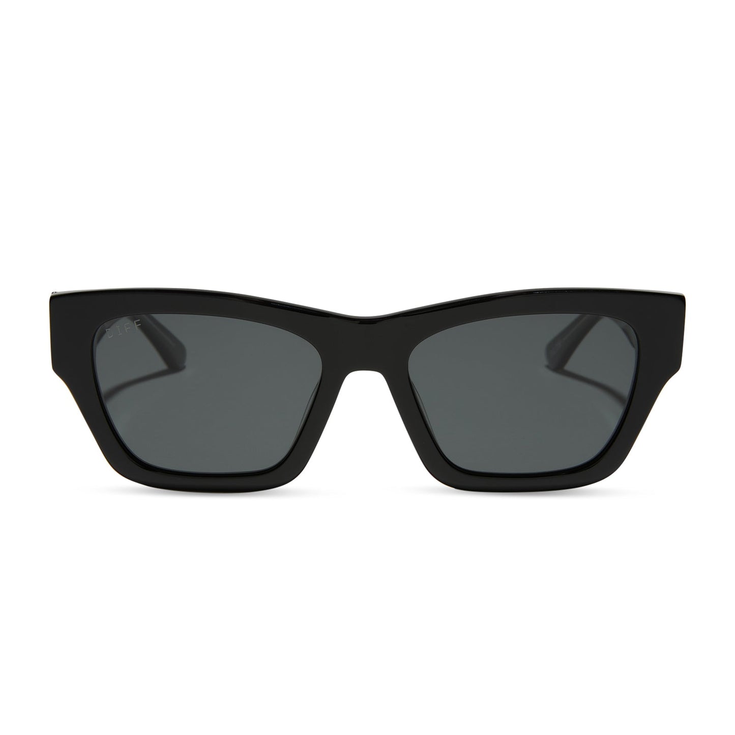 BETH II - NIGHT SKY BLACK + SILVER W GREY + POLARIZED SUNGLASSES