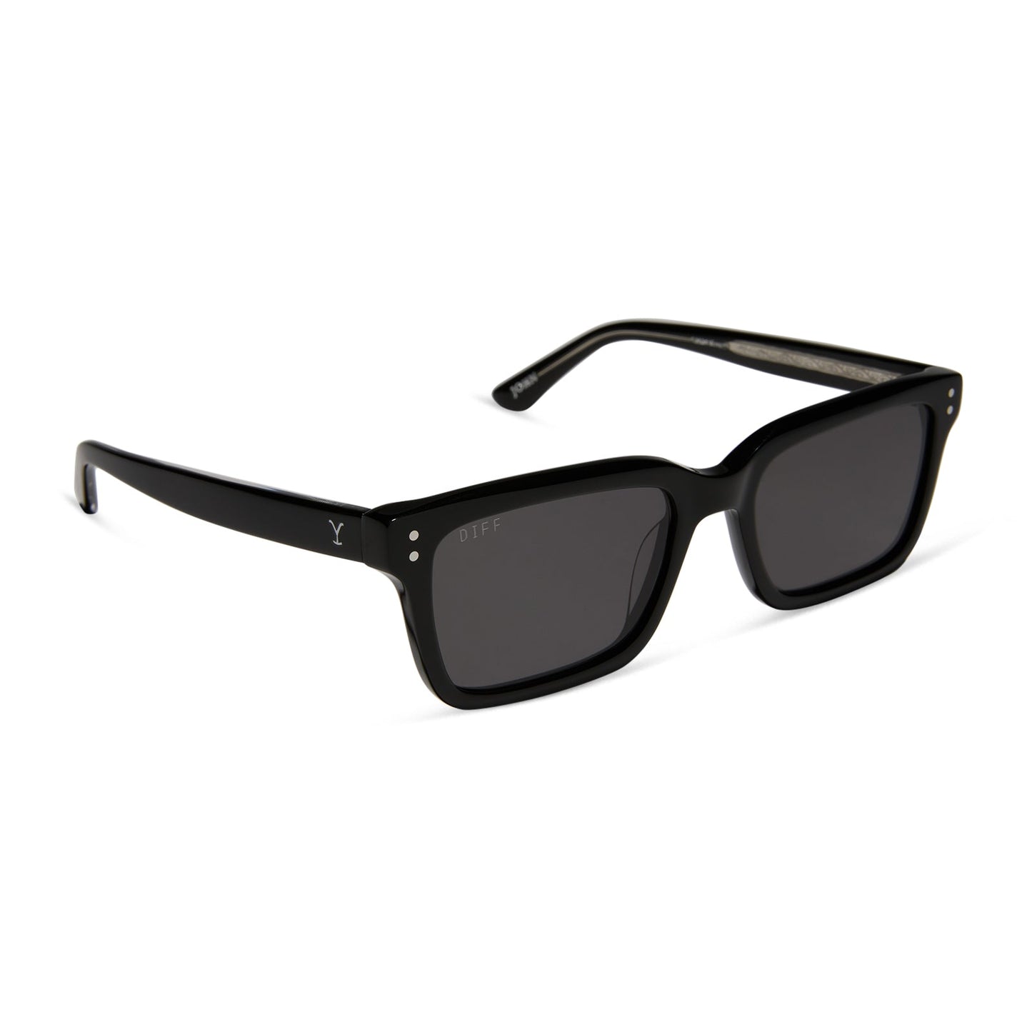 JOHN DUTTON - DEEP DUTTON BLACK + GREY + POLARIZED SUNGLASSES