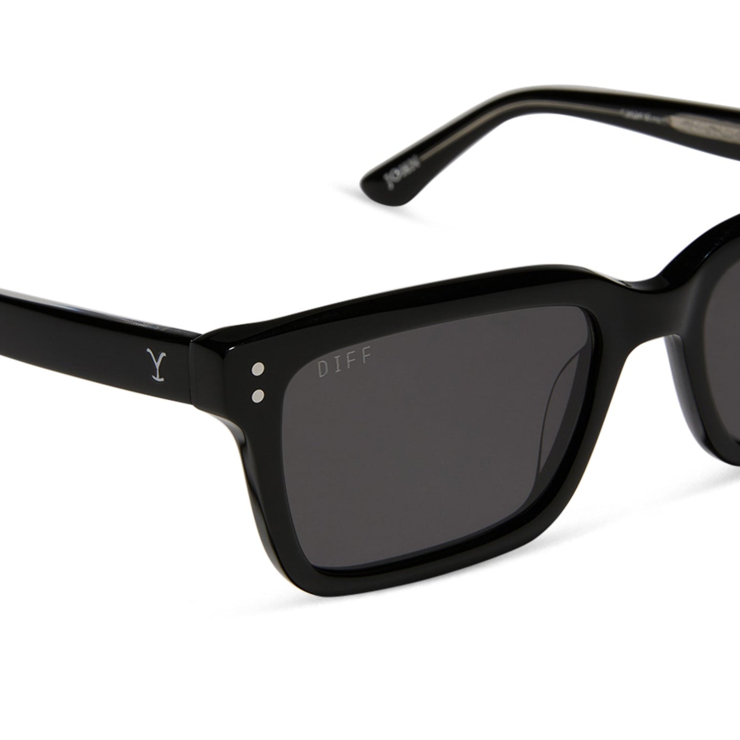 JOHN DUTTON - DEEP DUTTON BLACK + GREY + POLARIZED SUNGLASSES