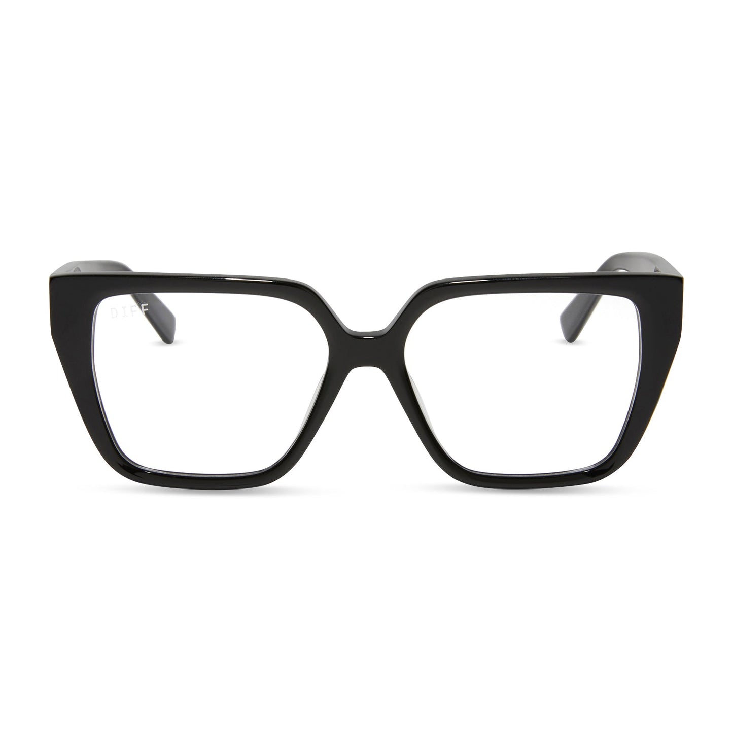 OLIVE - BLACK + PRESCRIPTION GLASSES