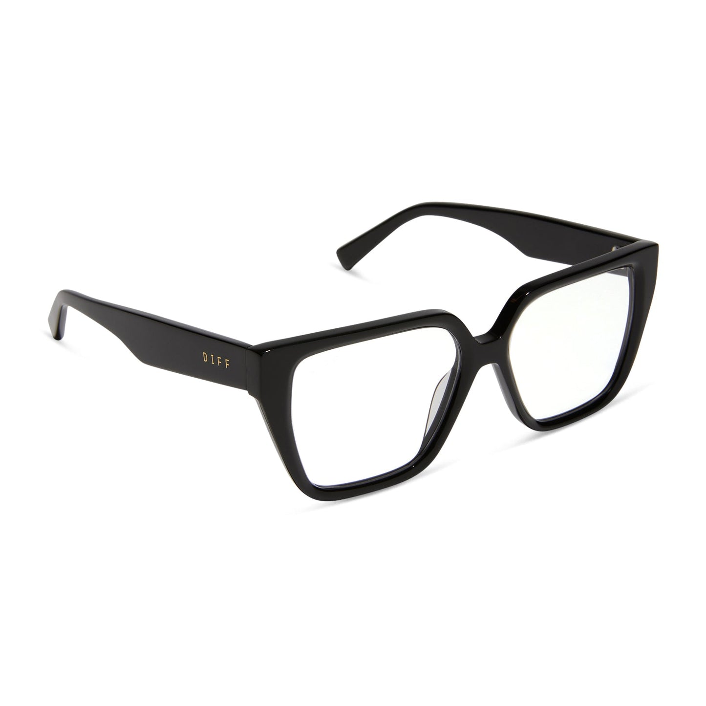 OLIVE - BLACK + PRESCRIPTION GLASSES