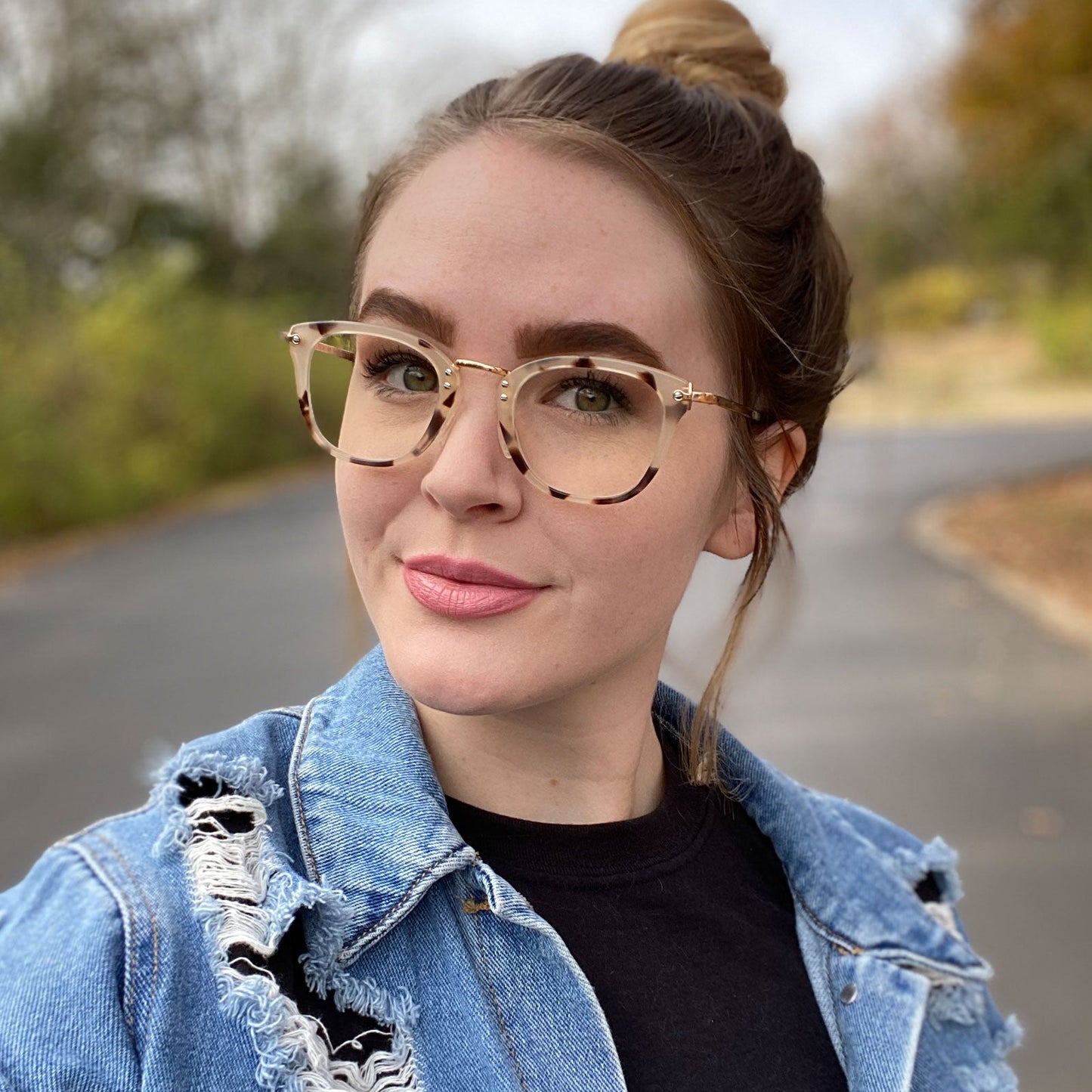 RUE - CREAM TORTOISE + PRESCRIPTION GLASSES