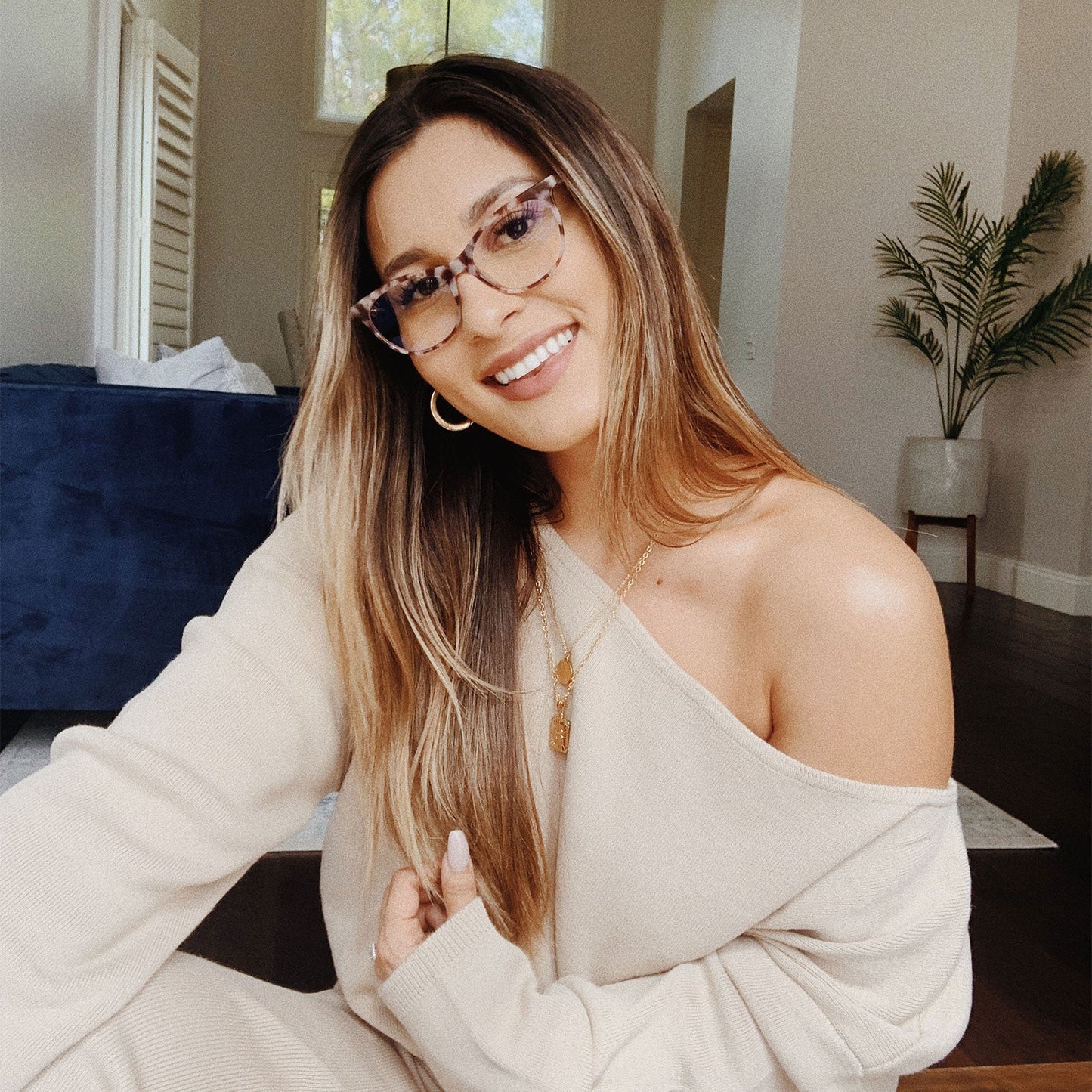 JADE - CREAM TORTOISE + PRESCRIPTION GLASSES