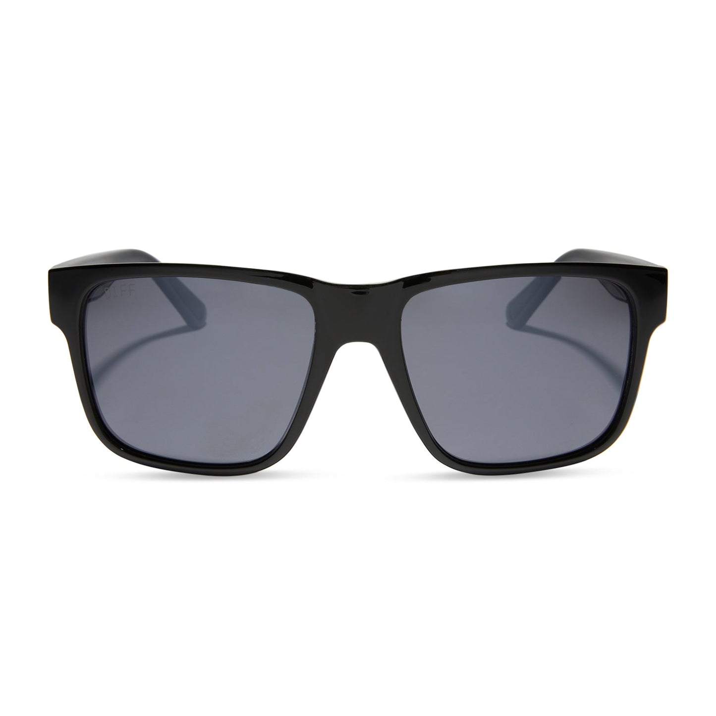 ACE - BLACK + GREY WITH SILVER FLASH + POLARIZED SUNGLASSES