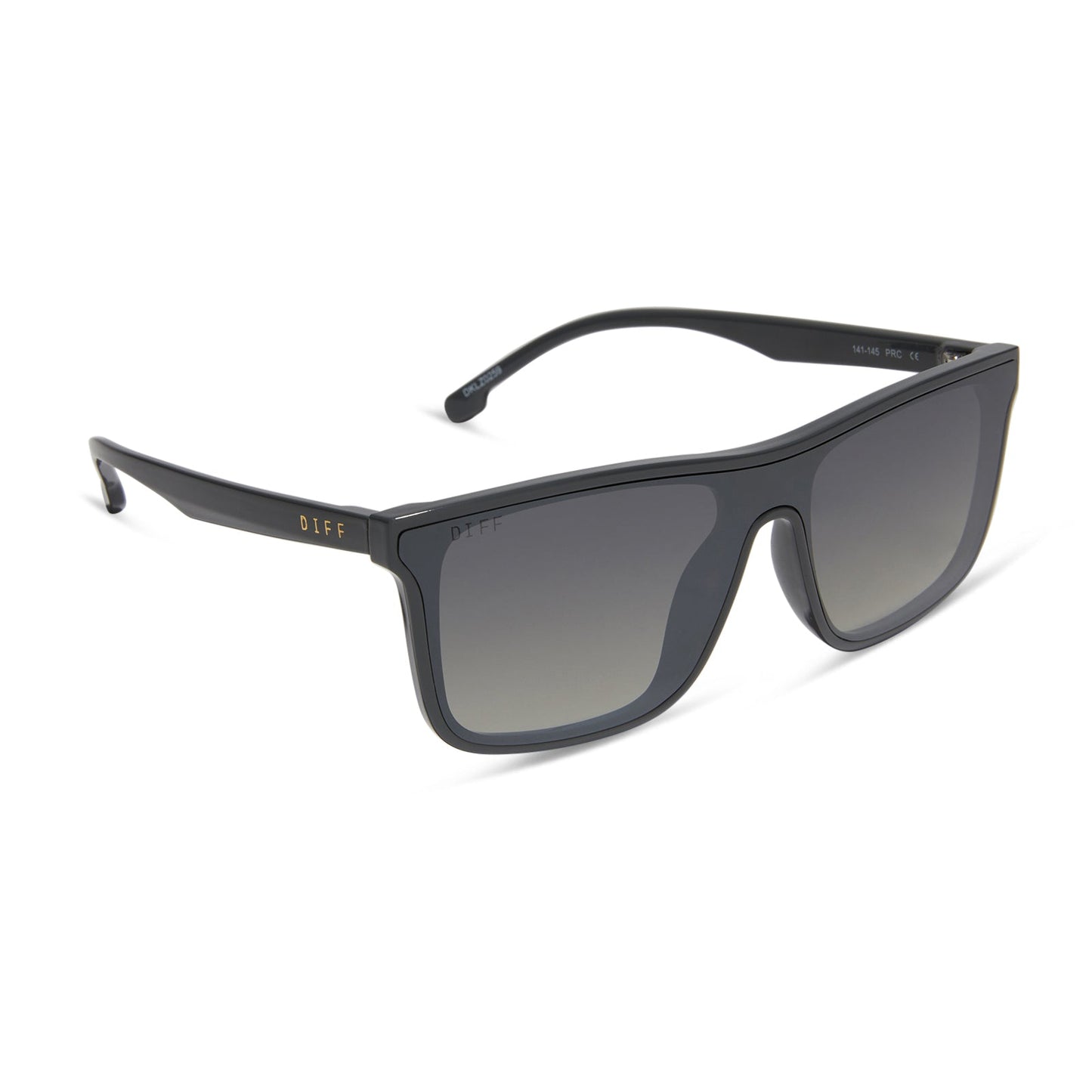 FLASH - SLATE GREY + GREY GRADIENT W/ SILVER FLASH + POLARIZED SUNGLASSES