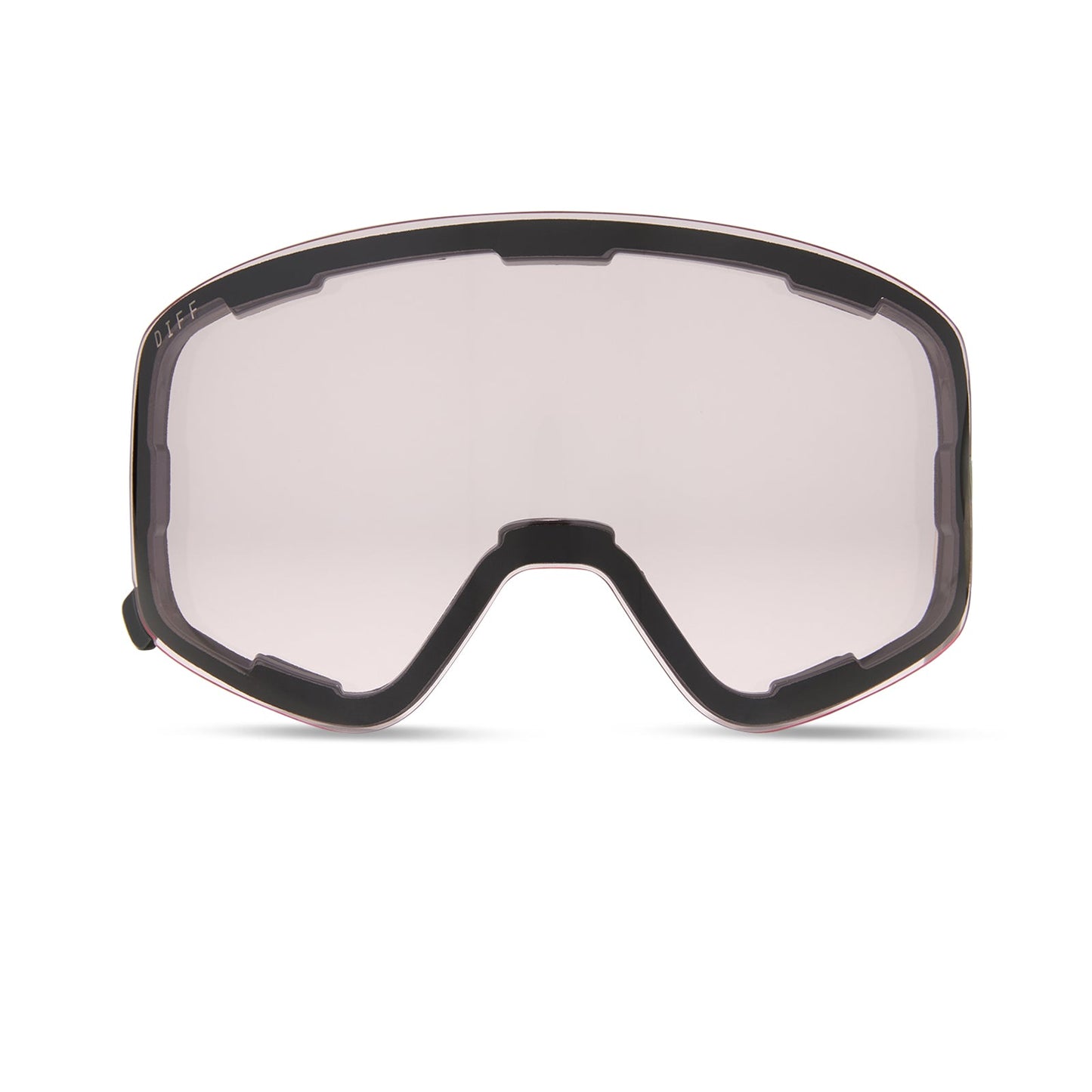 SNOW GOGGLES - FROST + HOUNDSTOOTH + SILVER MIRROR + POLARIZED GOGGLES & FREE AURORA PINK LENS