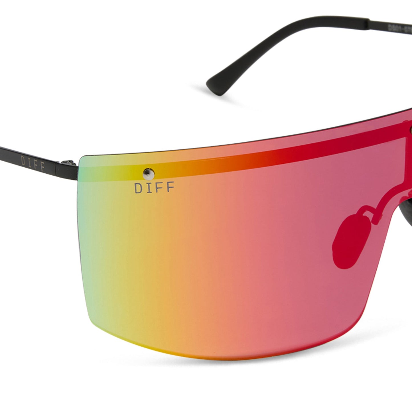 GRANDSLAM - BLACK + RAINBOW MIRROR + POLARIZED SUNGLASSES