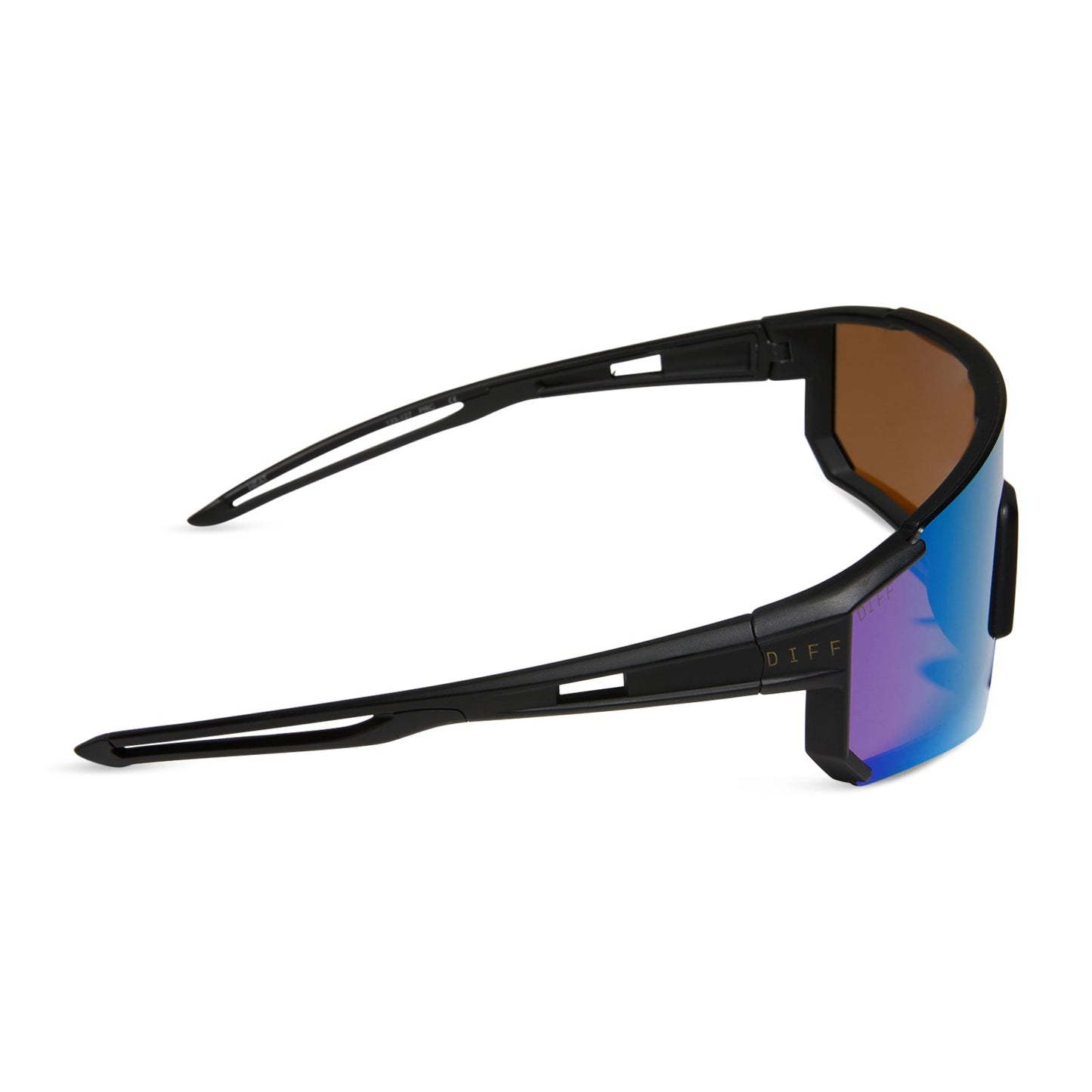 HEAT - MATTE BLACK + GREEN MIRROR + POLARIZED SUNGLASSES